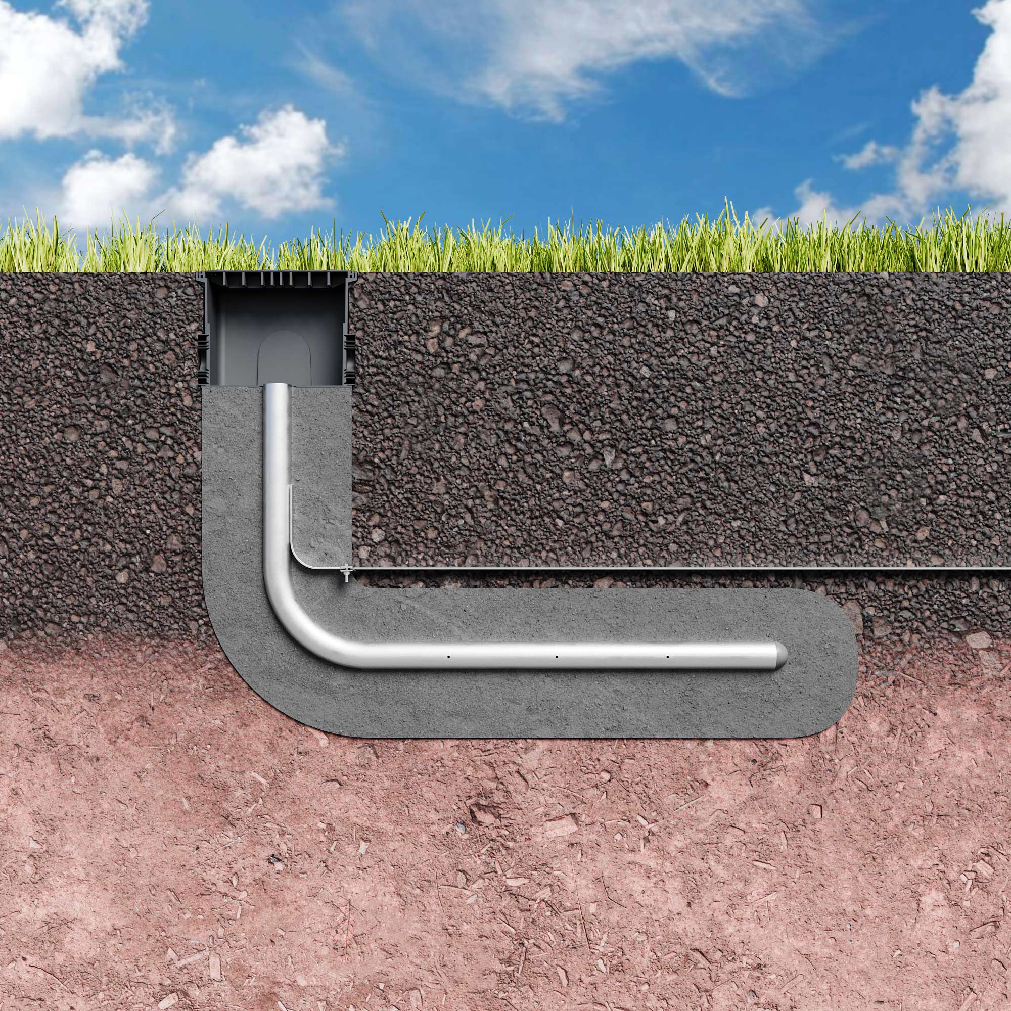 Горизонтальный электрод