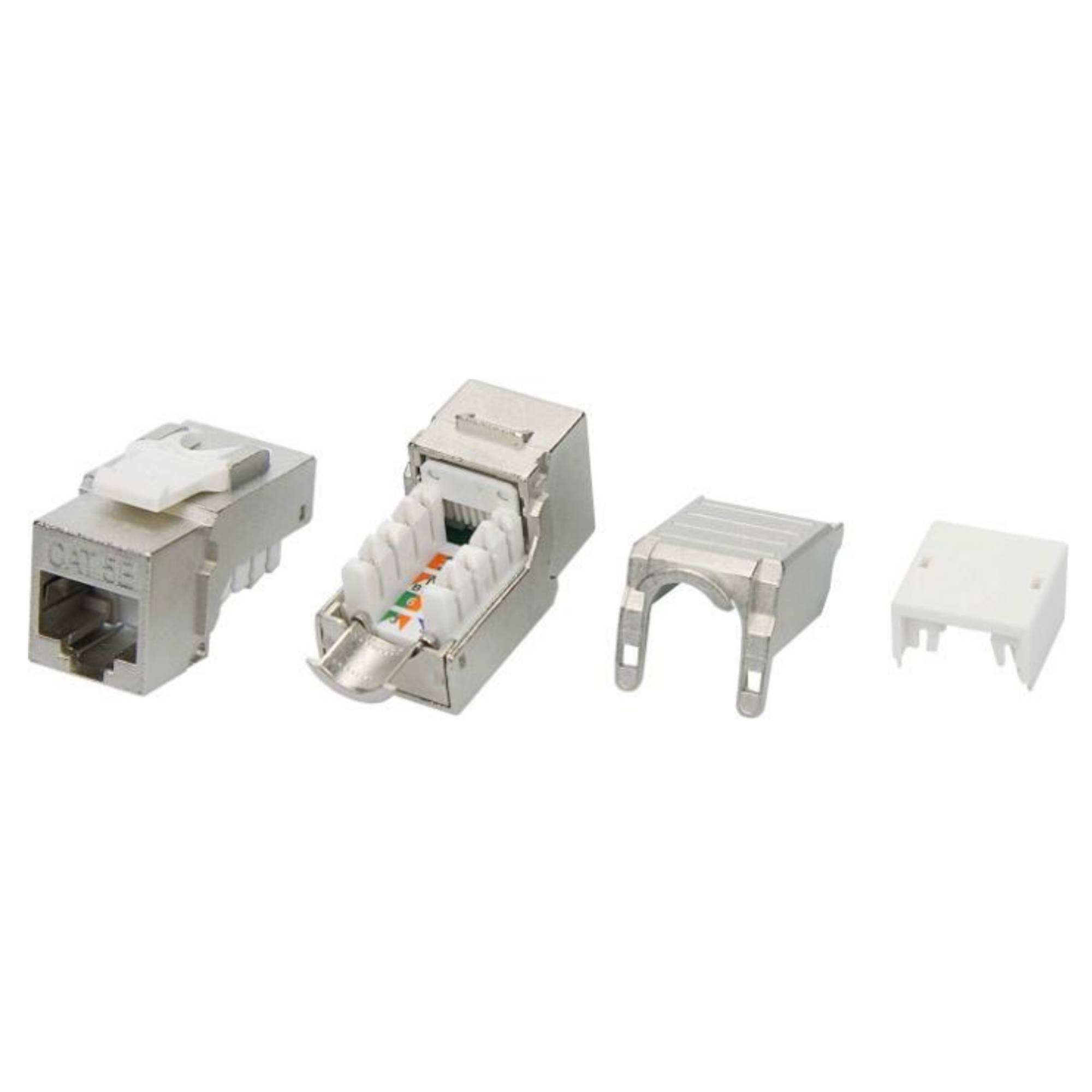 Модуль Keystone RJ45 CAT 5E экранированный (STP), 90 градусов ...