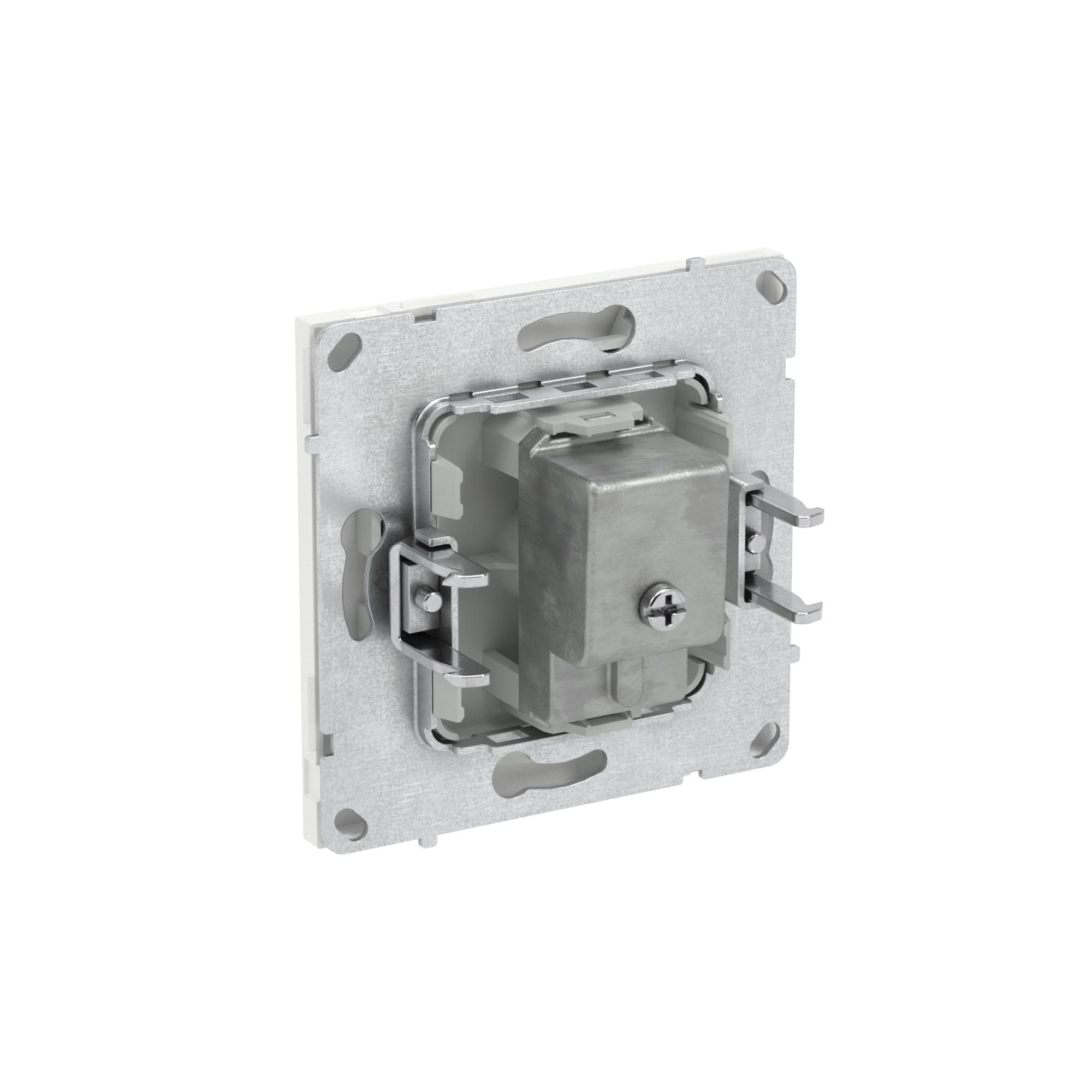 Розетка TV оконечная, KANT, белый песок