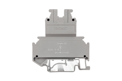 Клеммы с электронными компонентами