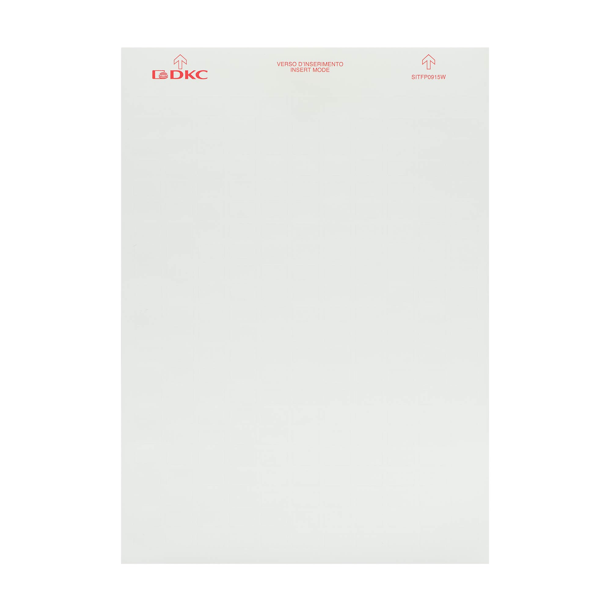 Маркировочные таблички, ленты Табличка маркировочная 15х9мм. Полиэстер. Белая DKC|ДКС