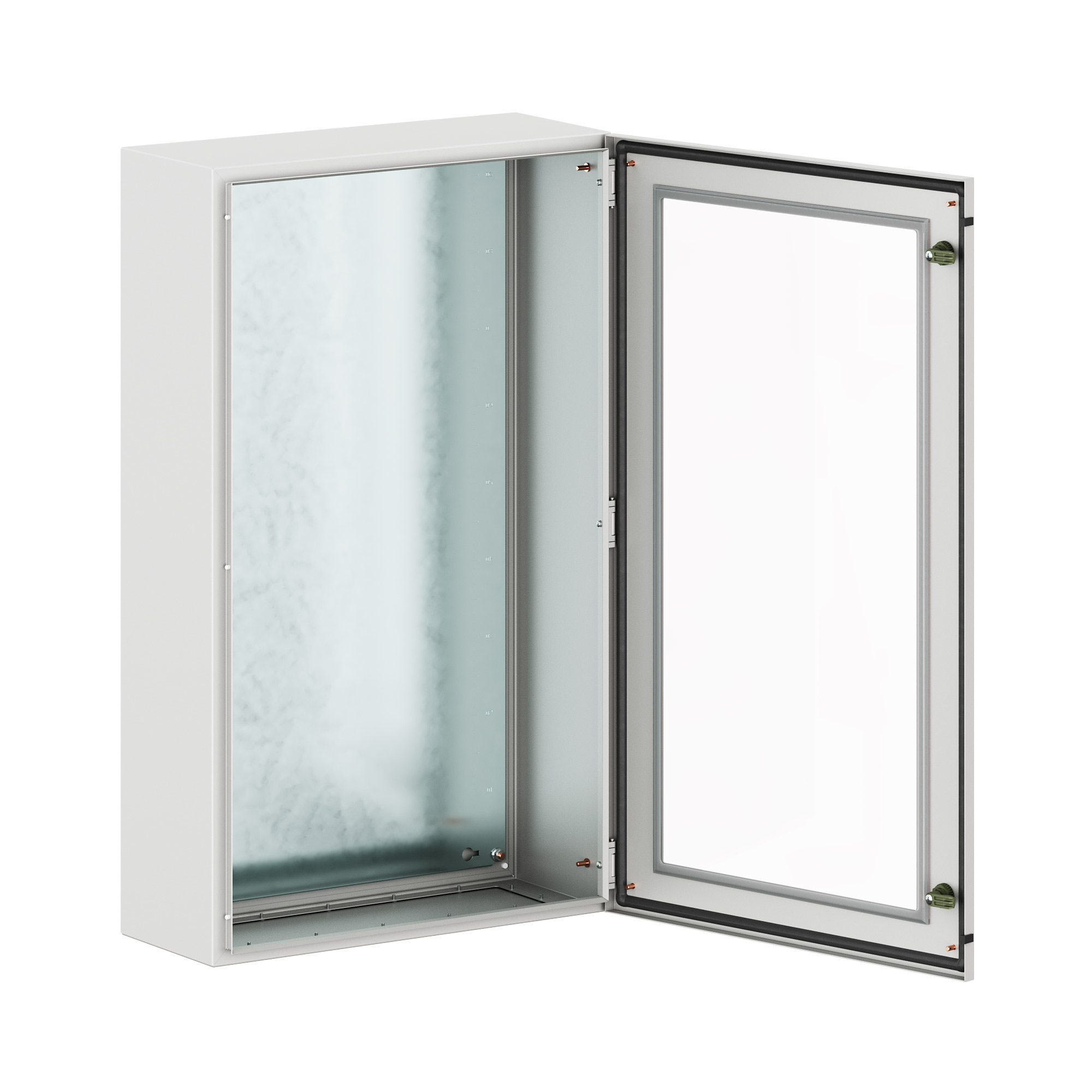 Корпус навесной уличный ST Outdoor с М/П с прозрачной дверью ВxШxГ 1000x600x250 мм, IP66