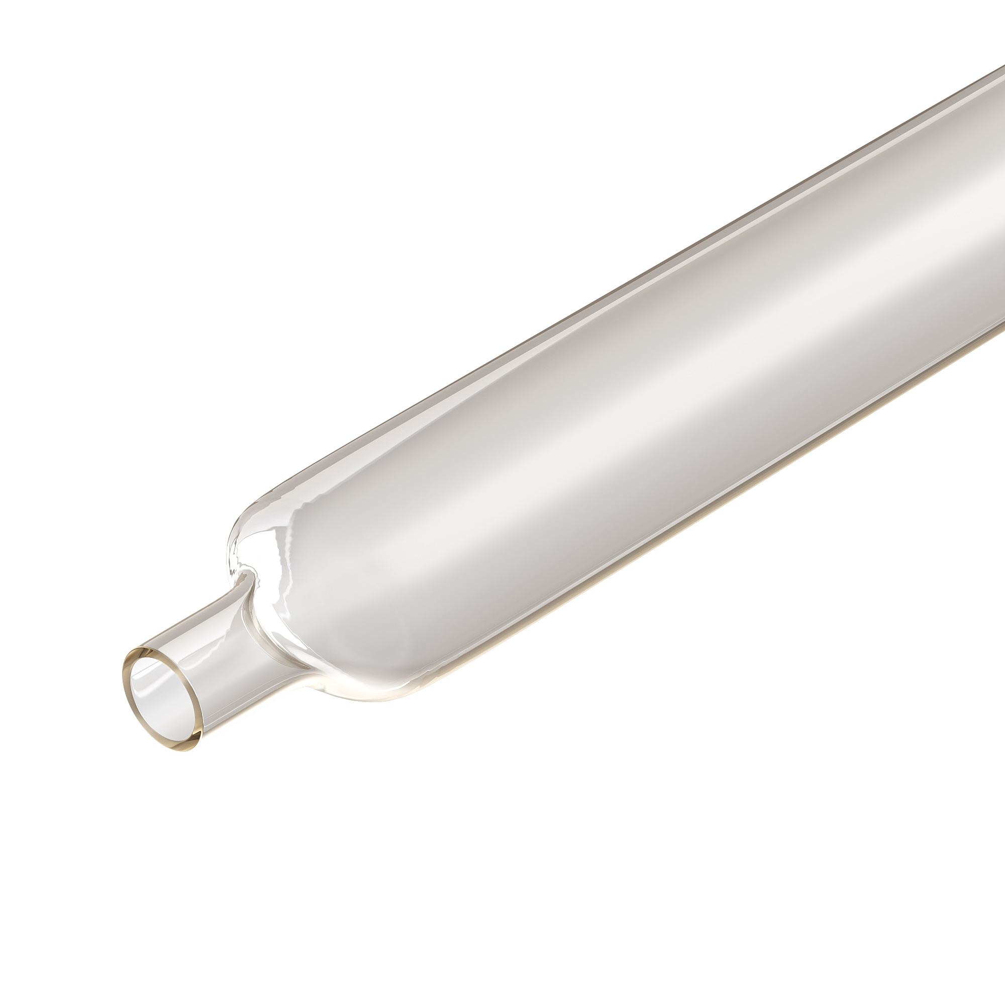 Heat shrink self-extinguishing tube (roll) 101,6/50,8 mm clear