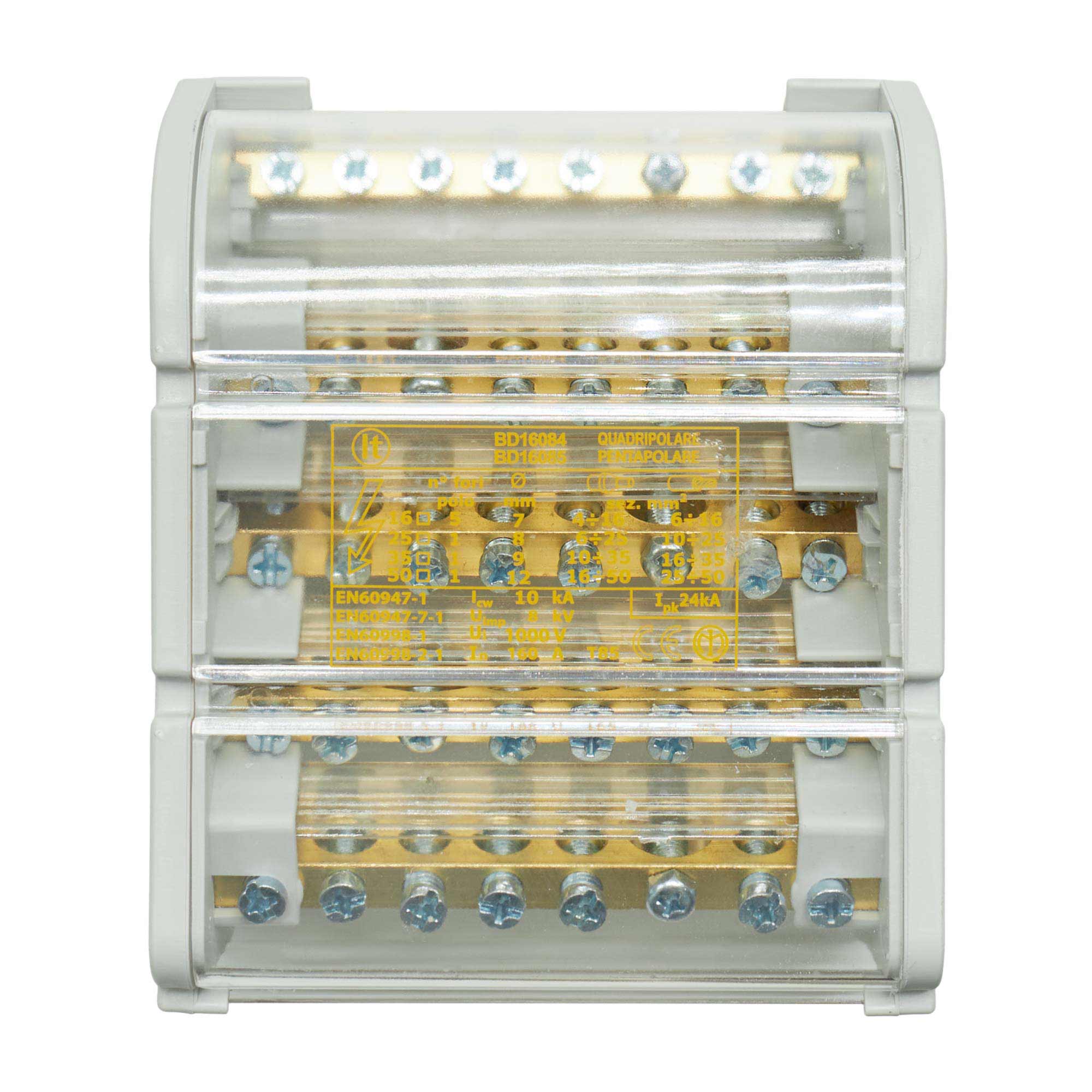 Кросс-модуль, 8х5, 1/95кв.мм, 8/25кв.мм, 160А