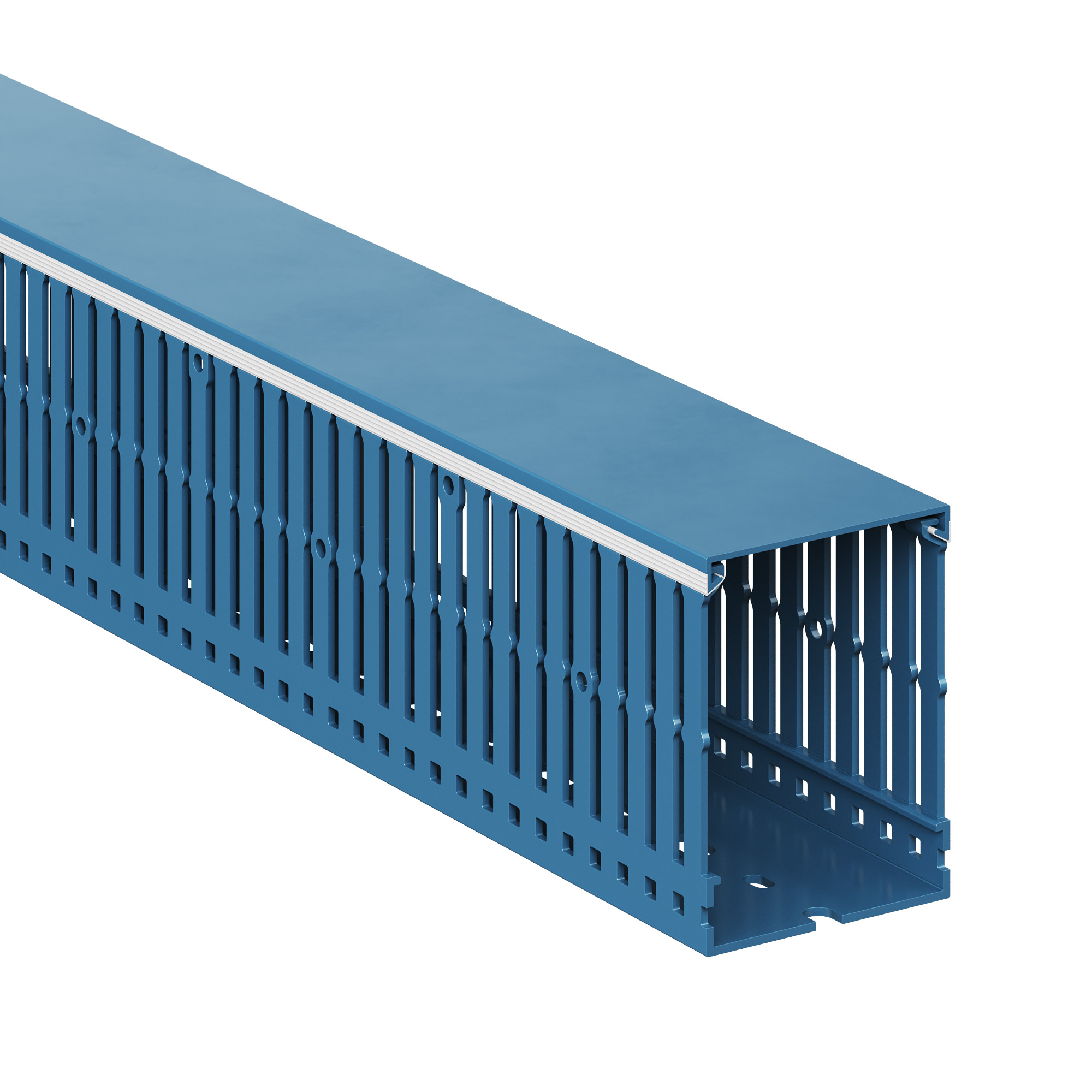 Перфорированные короба серии RL6 Короб перфорированный, синий RL6 60x80 DKC|ДКС