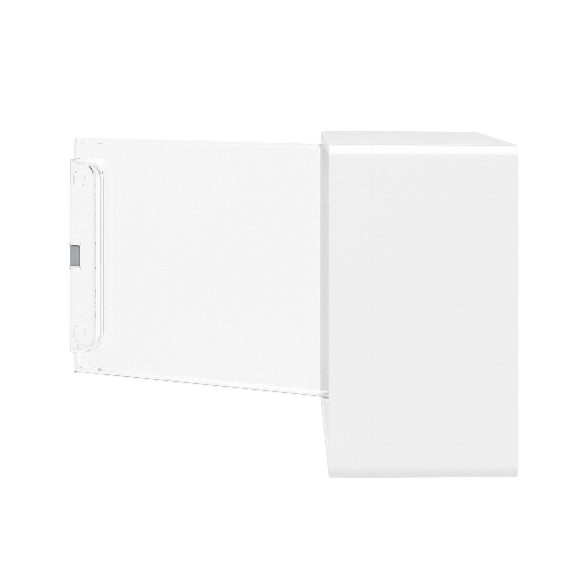 Щиток 8 мод настенный Фрейм (FRAME), белый с прозрачной дверцей, с 2 шинами PEN  на 6 и 8 отв.