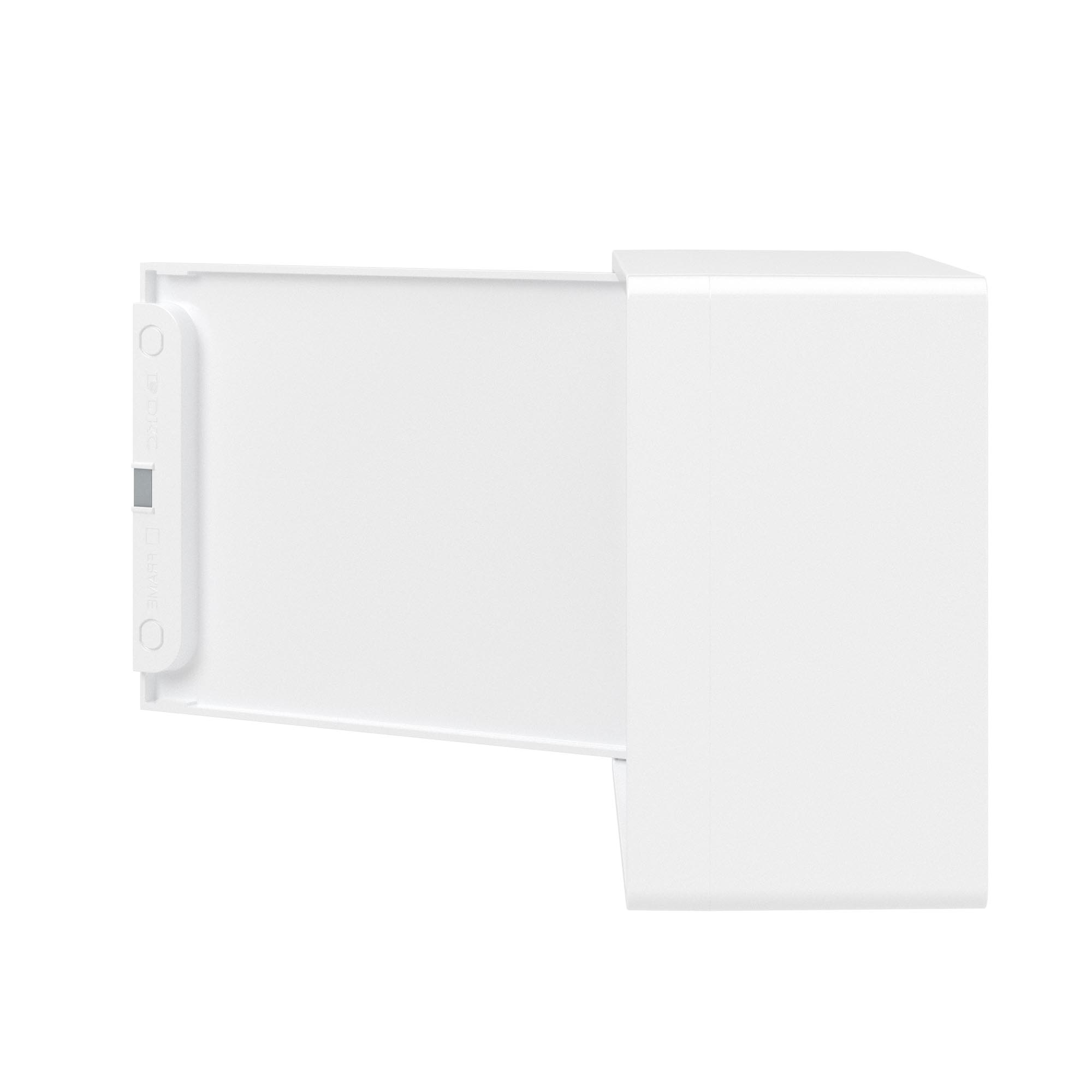 Щиток 8 мод настенный Фрейм (FRAME), белый с белой дверцей, с 2 шинами PEN на 6 и 8 отв.