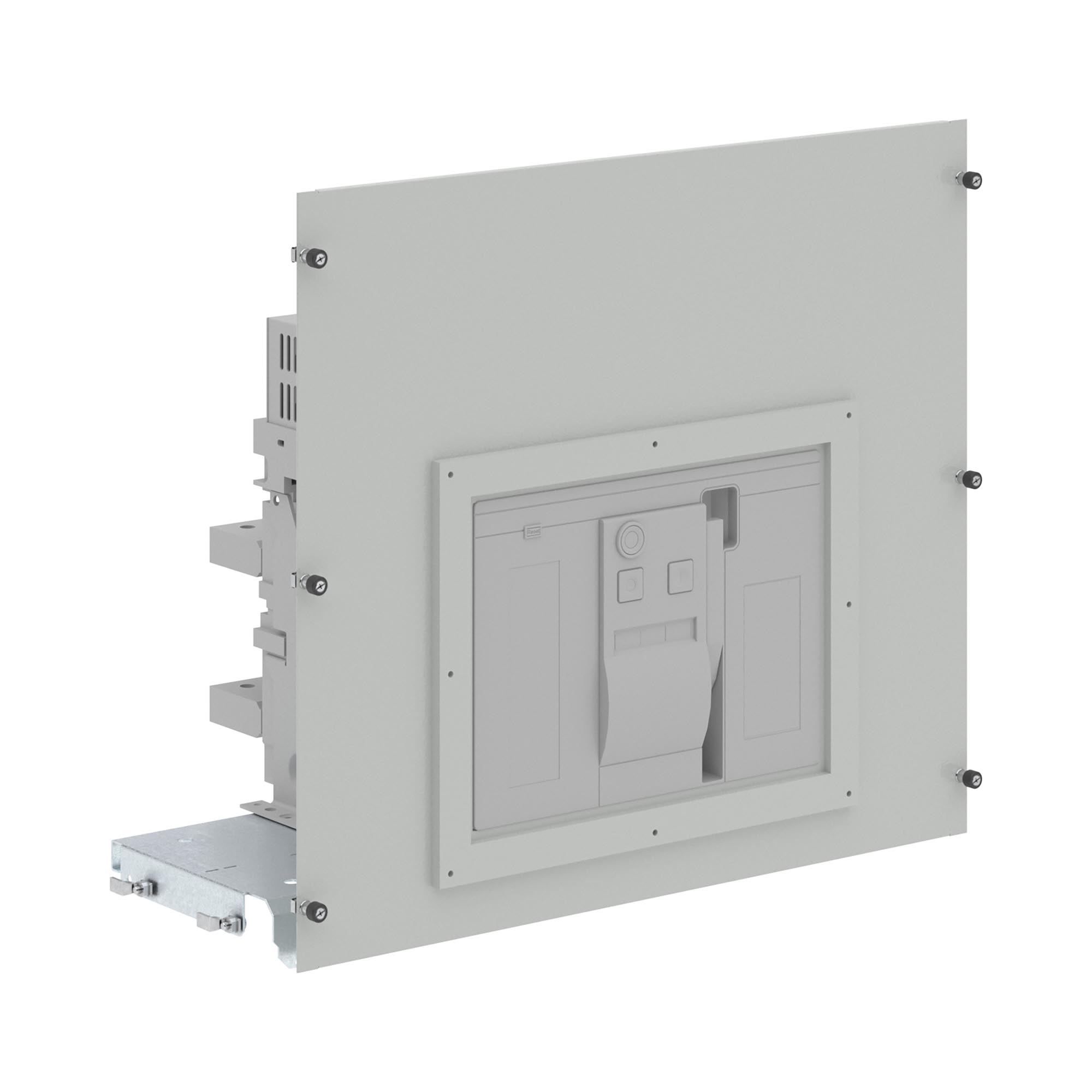 Комплекты для установки коммутационных аппаратов Комплект внутренний вертикальный 4п NA8G-1600 стационарный Ш=600 В=500 DKC|ДКС