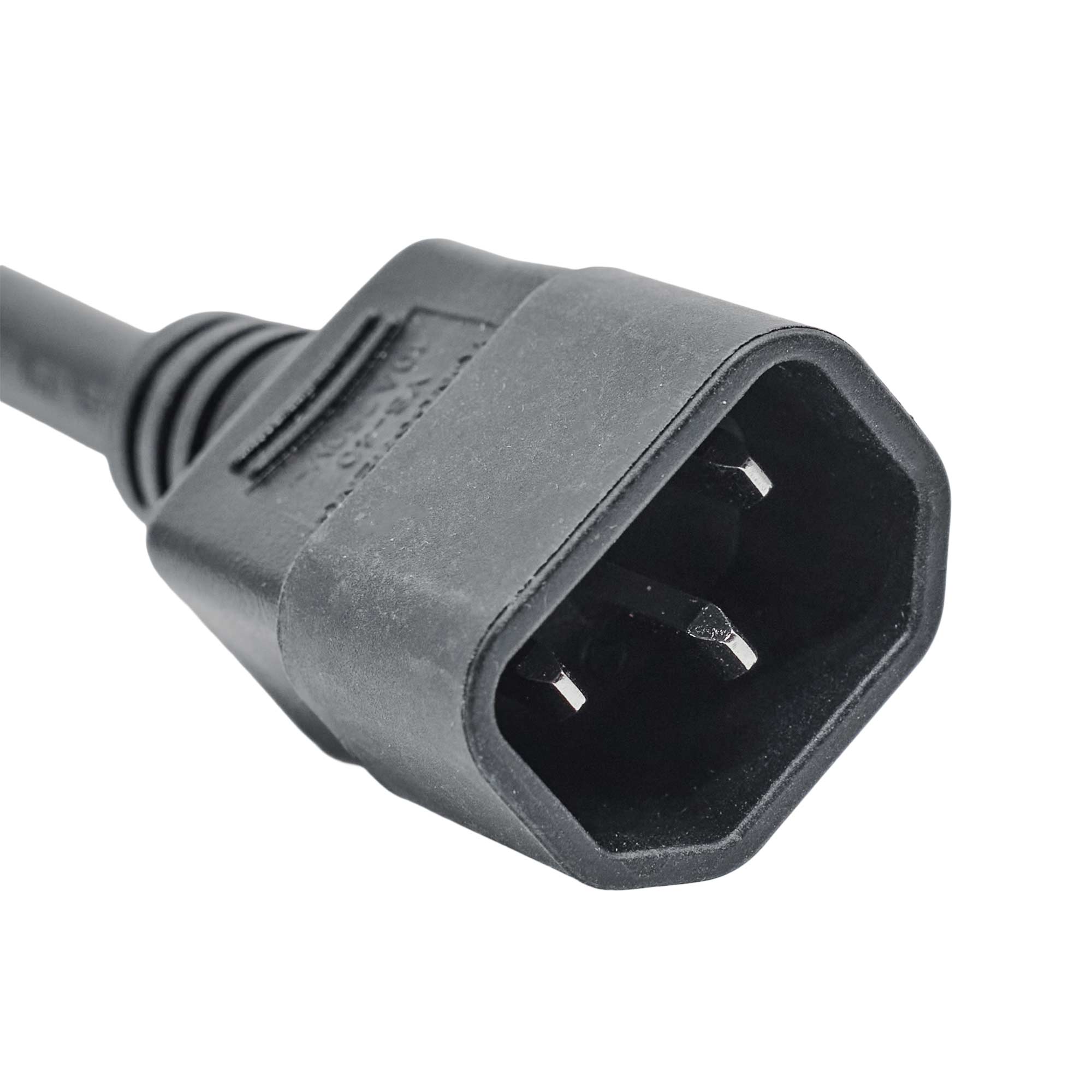 Кабель питания DKC, IEC320 C13 - IEC320 C14, 5,0м, 3х1,5мм