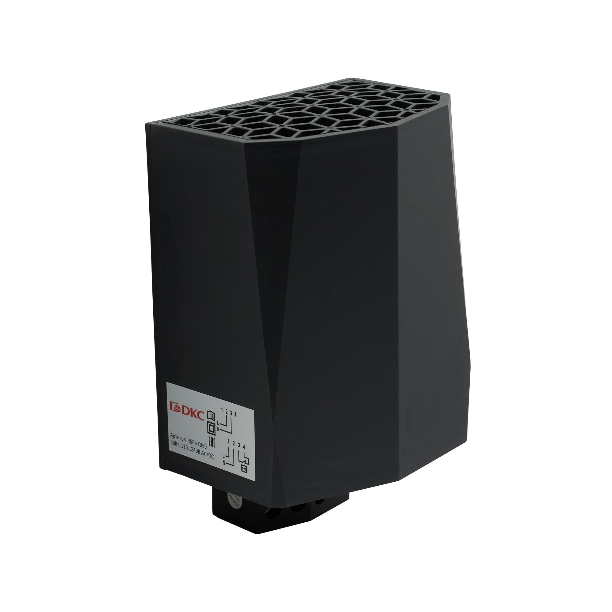 Обогреватель в пластиковом кожухе 100 Вт, 110…240 В AC/DC