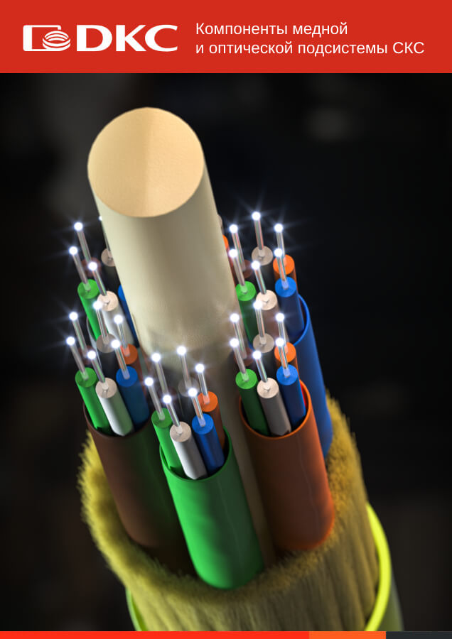 Компоненты медной и оптический подсистем СКС