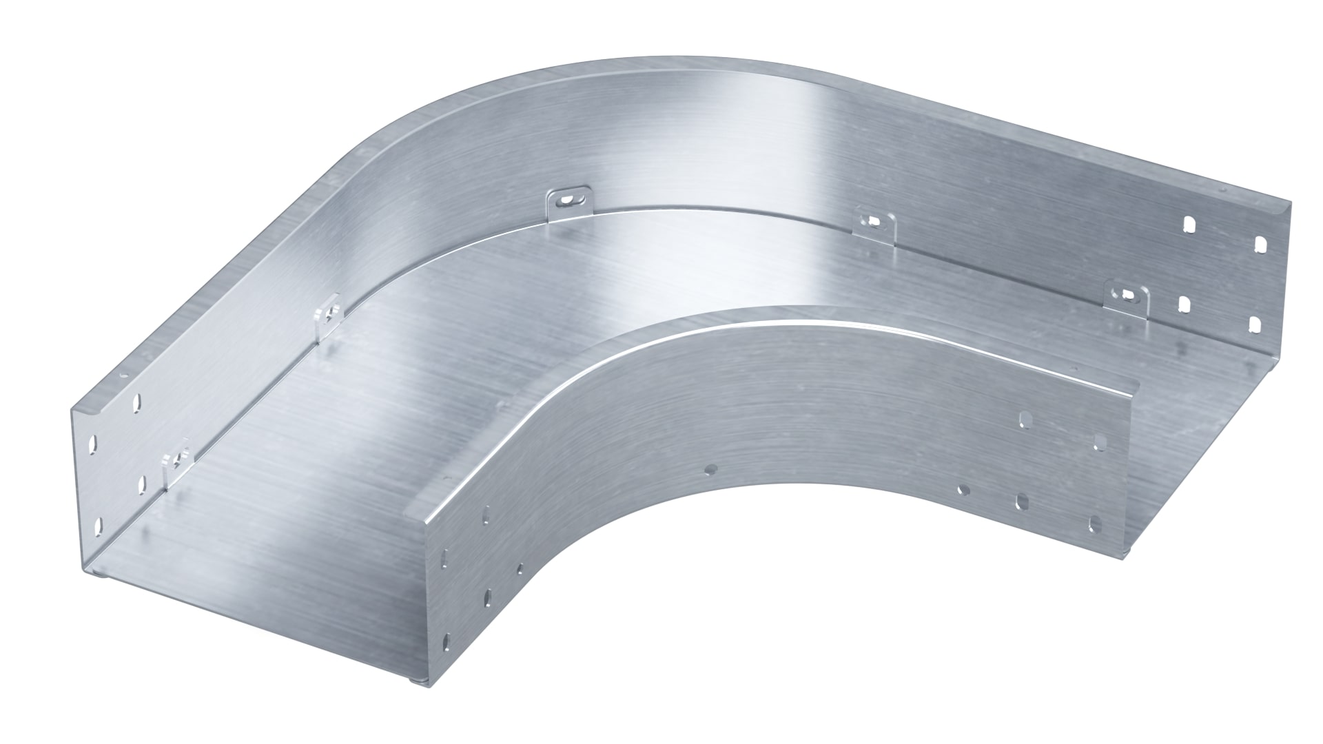 CPO 90 horizontal angle 80x600, 1,5 mm, HDZ included with fasteners (joint plates GTO, screws, nuts)