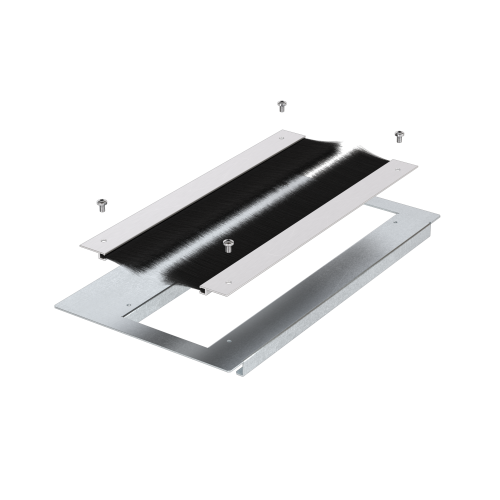 Пластина для глубины 600, с щеткой RAM block R5DSH6 DKC