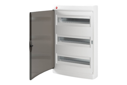 Plastic modular enclosures, IP 41 with door and without door IP 40