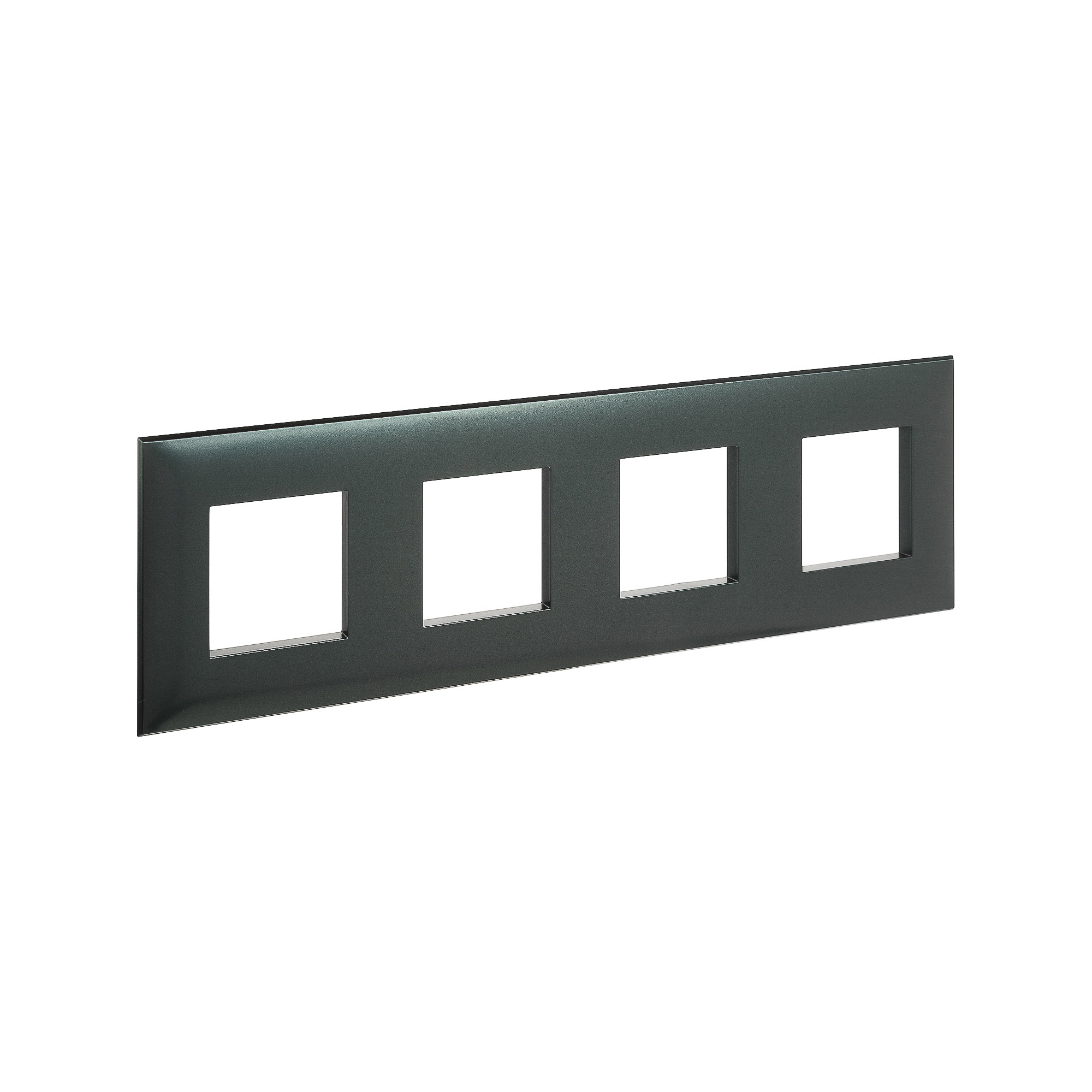 Рамка 4 поста (8 мод.), Avanti, сине-зеленый жемчуг