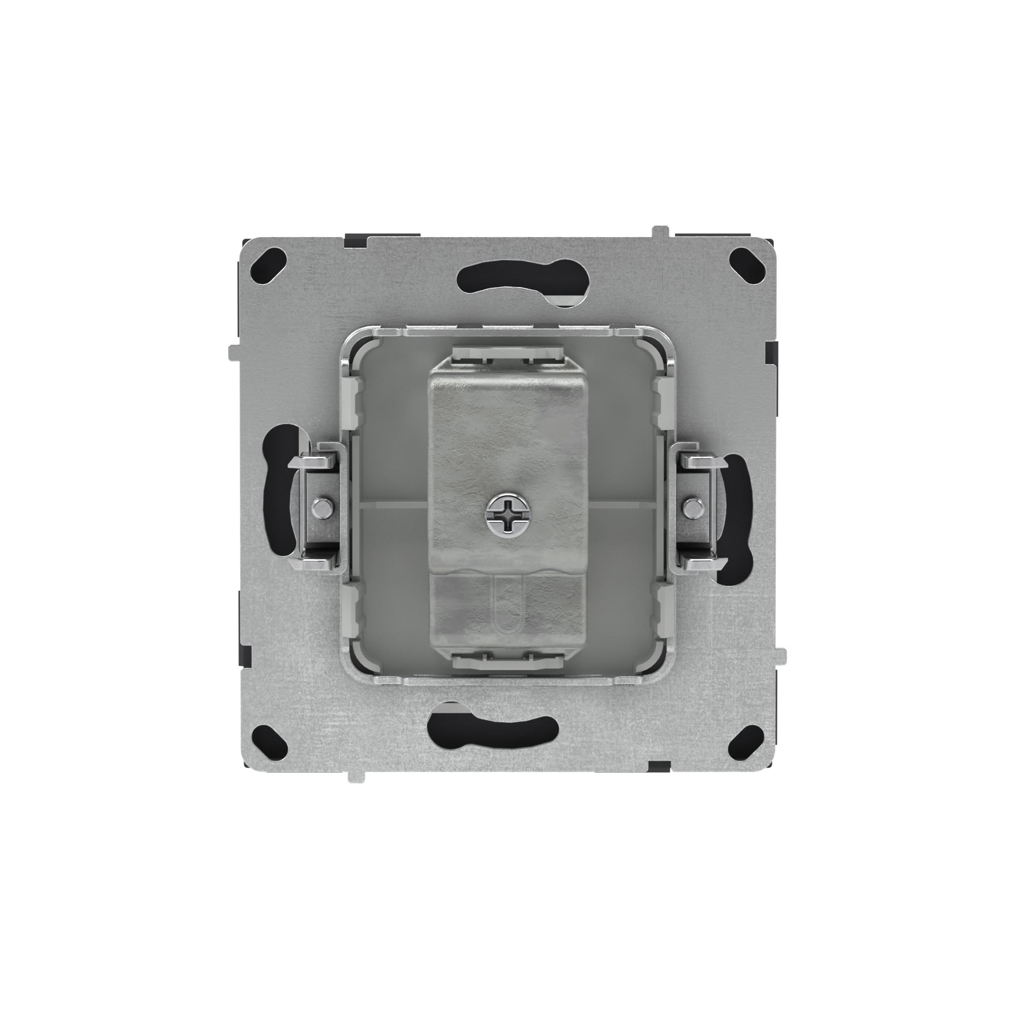 Розетка TV оконечная, KANT, черный уголь