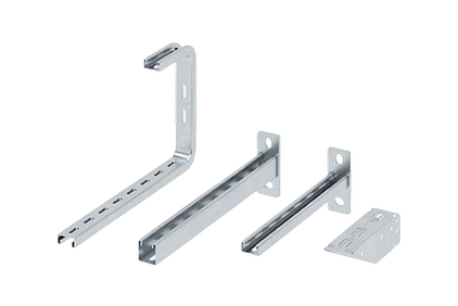 Vertical supports and traverses