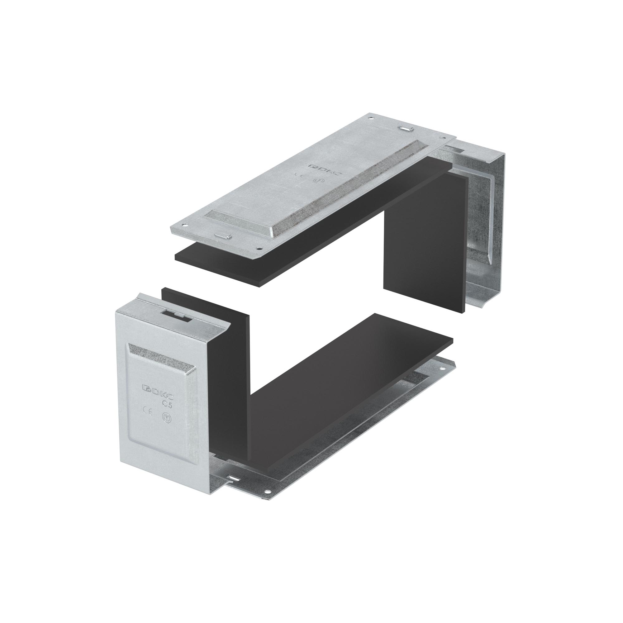 Комплект для обеспечения степени защиты IP44 в местах соединения секций лотков 300х100