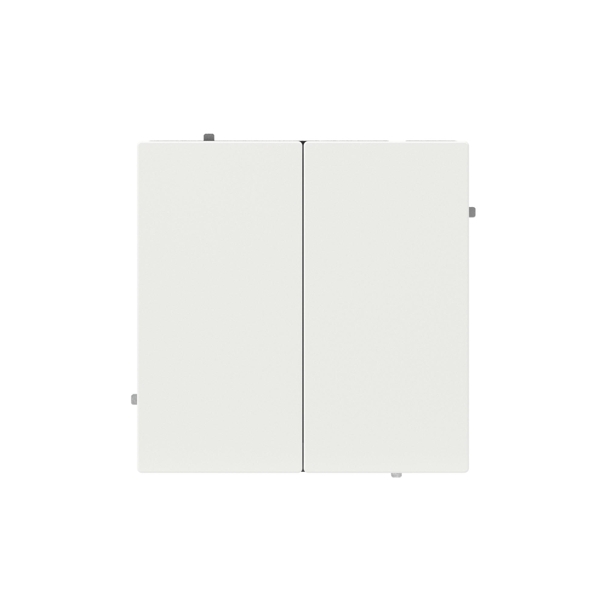 Инвертор двухклавишный, KANT, белая магнолия