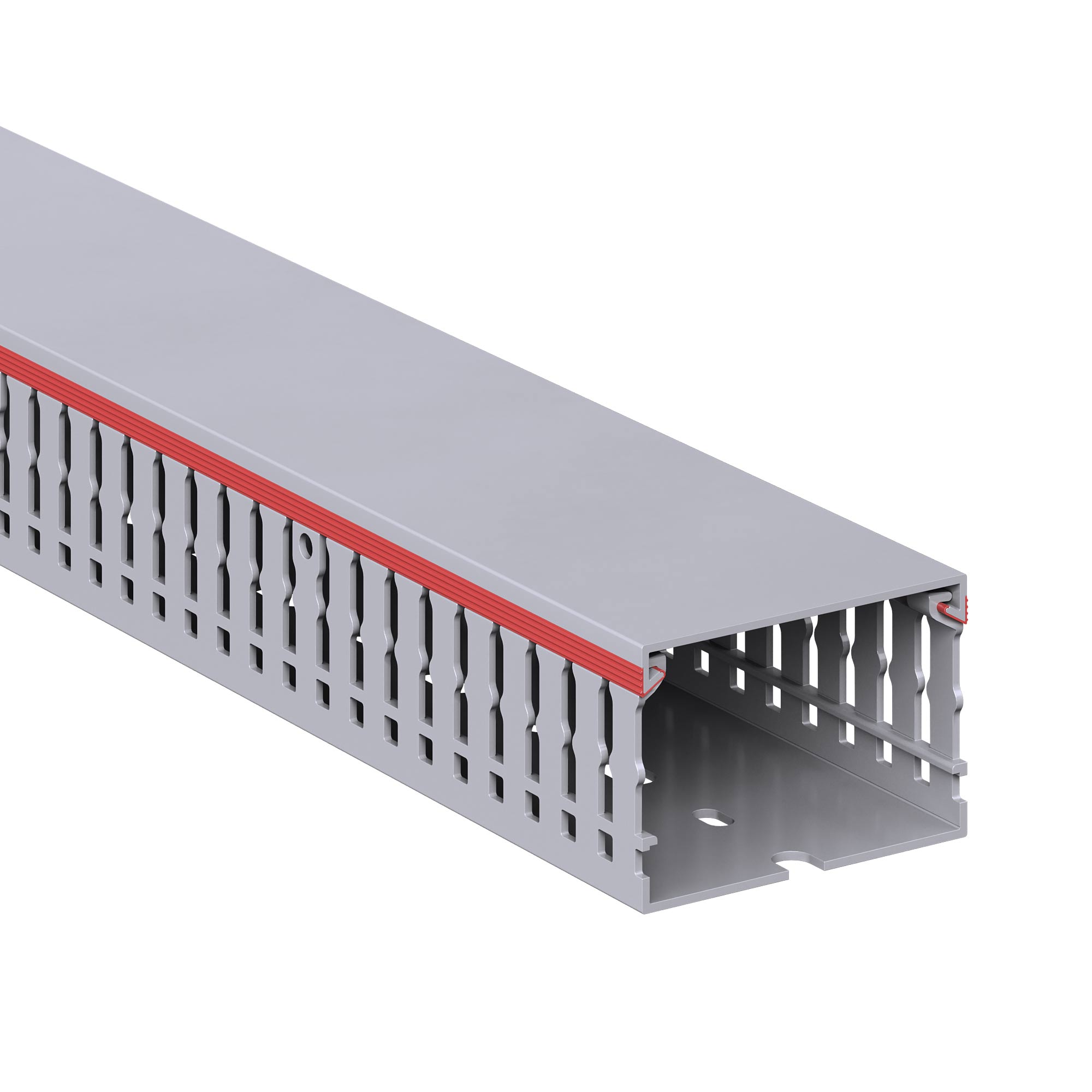 Перфорированные короба серии RL6 Короб перфорированный, серый RL6 60x40 DKC|ДКС