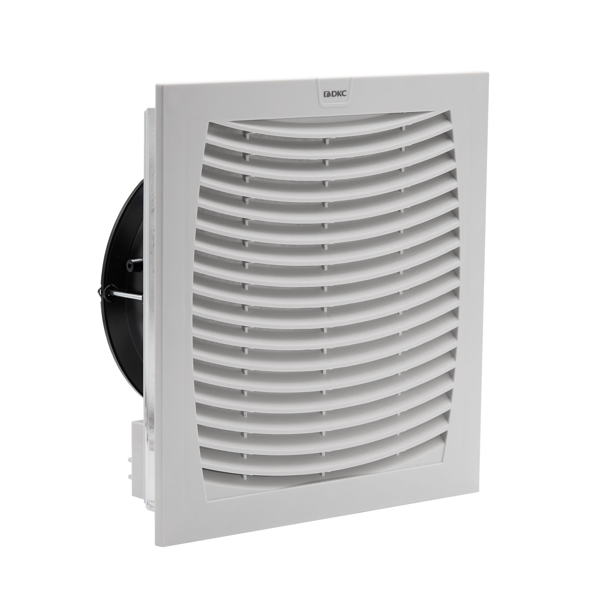 Вентилятор с фильтром ЭМС 200 м3/ч, 115&230В AC, 255х255 мм, IP54