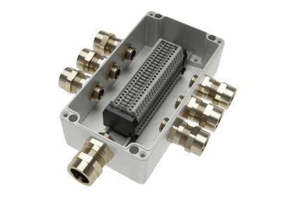 Explosion-proof boxes and enclosures