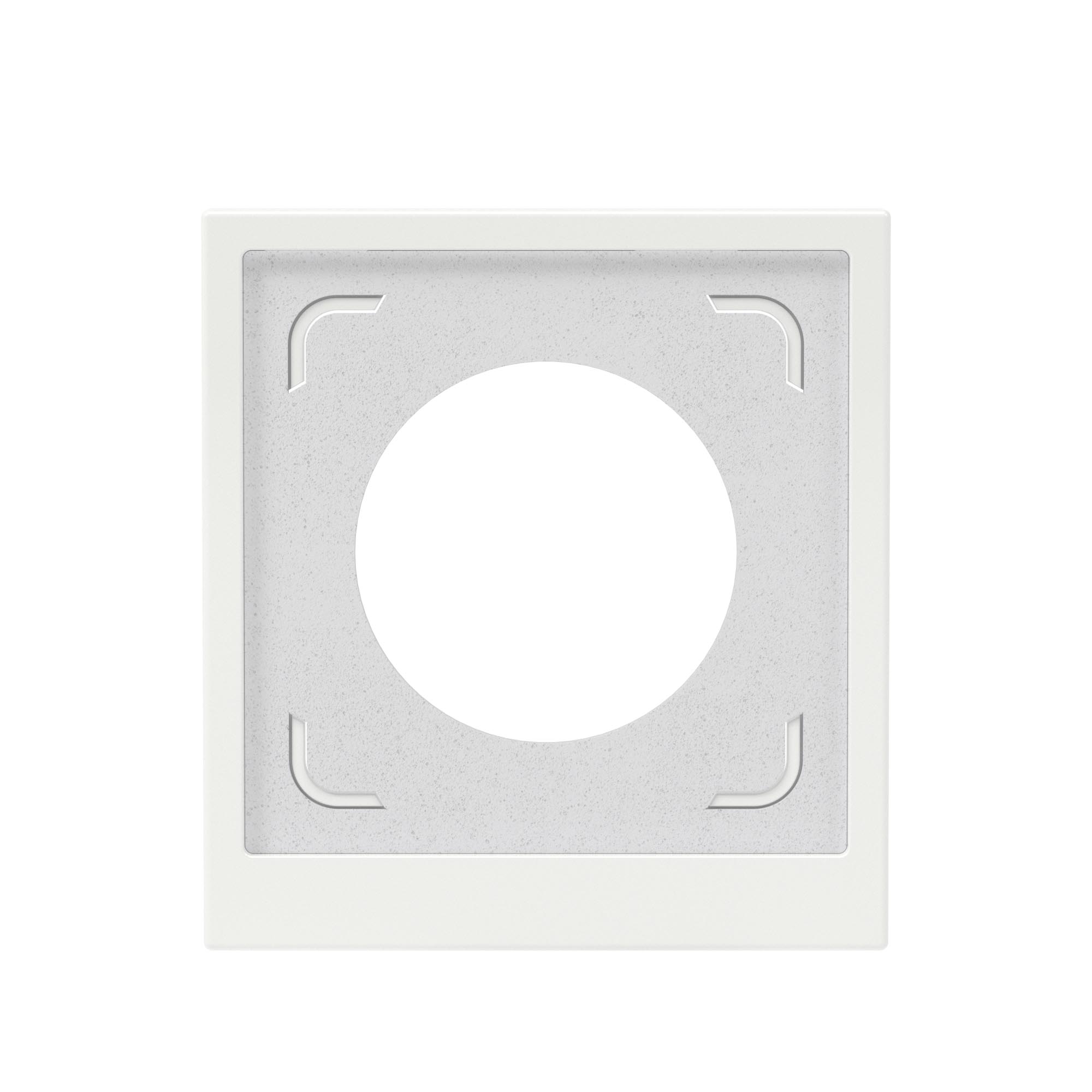 Рамка 1 пост IP44, KANT, белая магнолия