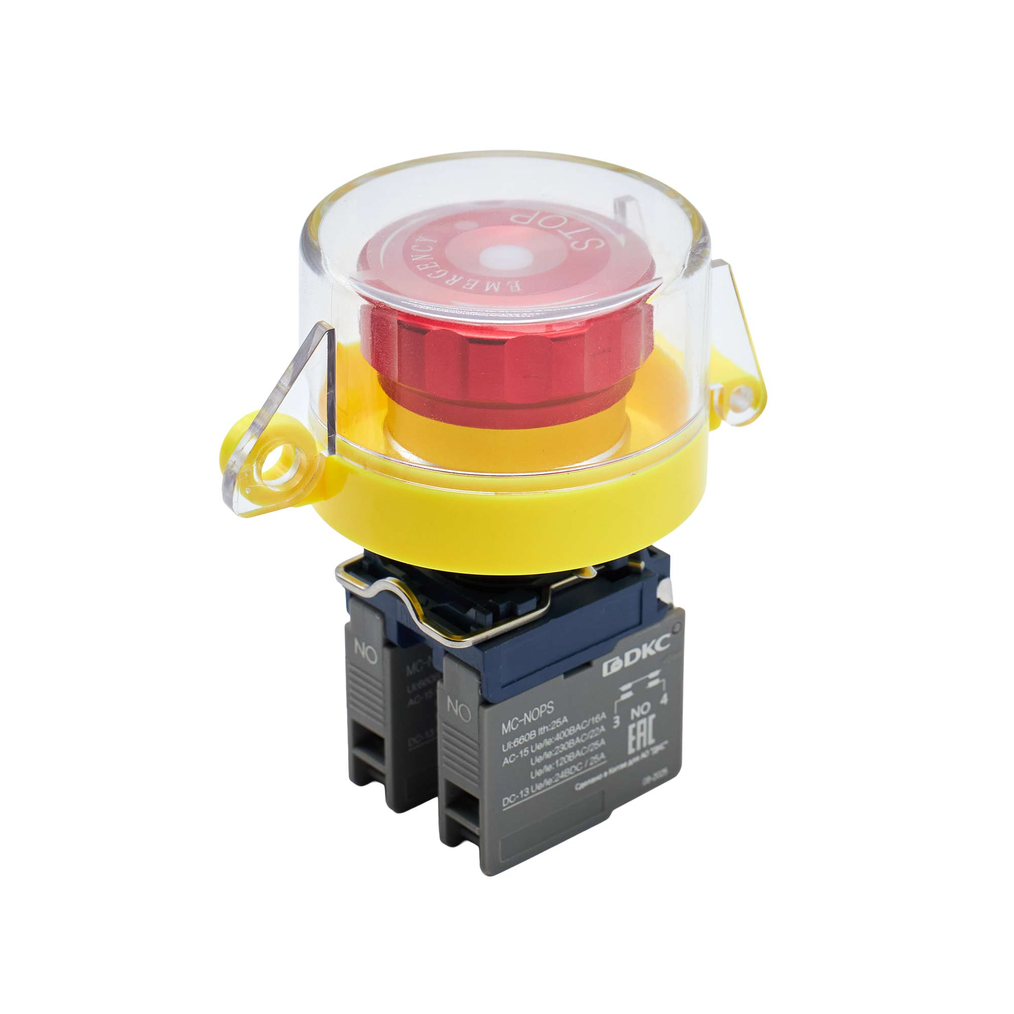 Защита грибовидной кнопки с крышкой