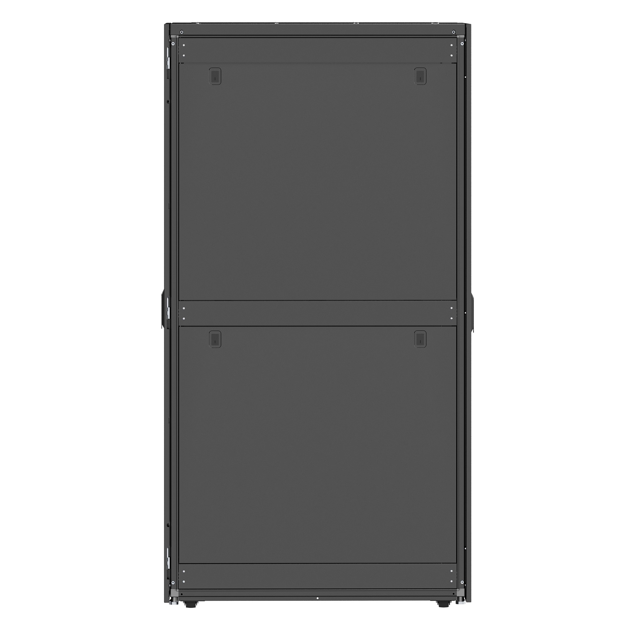 ИТ-Шкаф ДКС для ЦОД, Серия С, напольный, собранный 19'', 48U 600x1200мм, без боковых панелей, черный RAL9005
