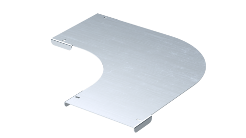 Крышка на Угол горизонтальный 90 градусов 100, R300, 1,0 мм, нержавеющая сталь AISI 304 IKLDV3100C DKC
