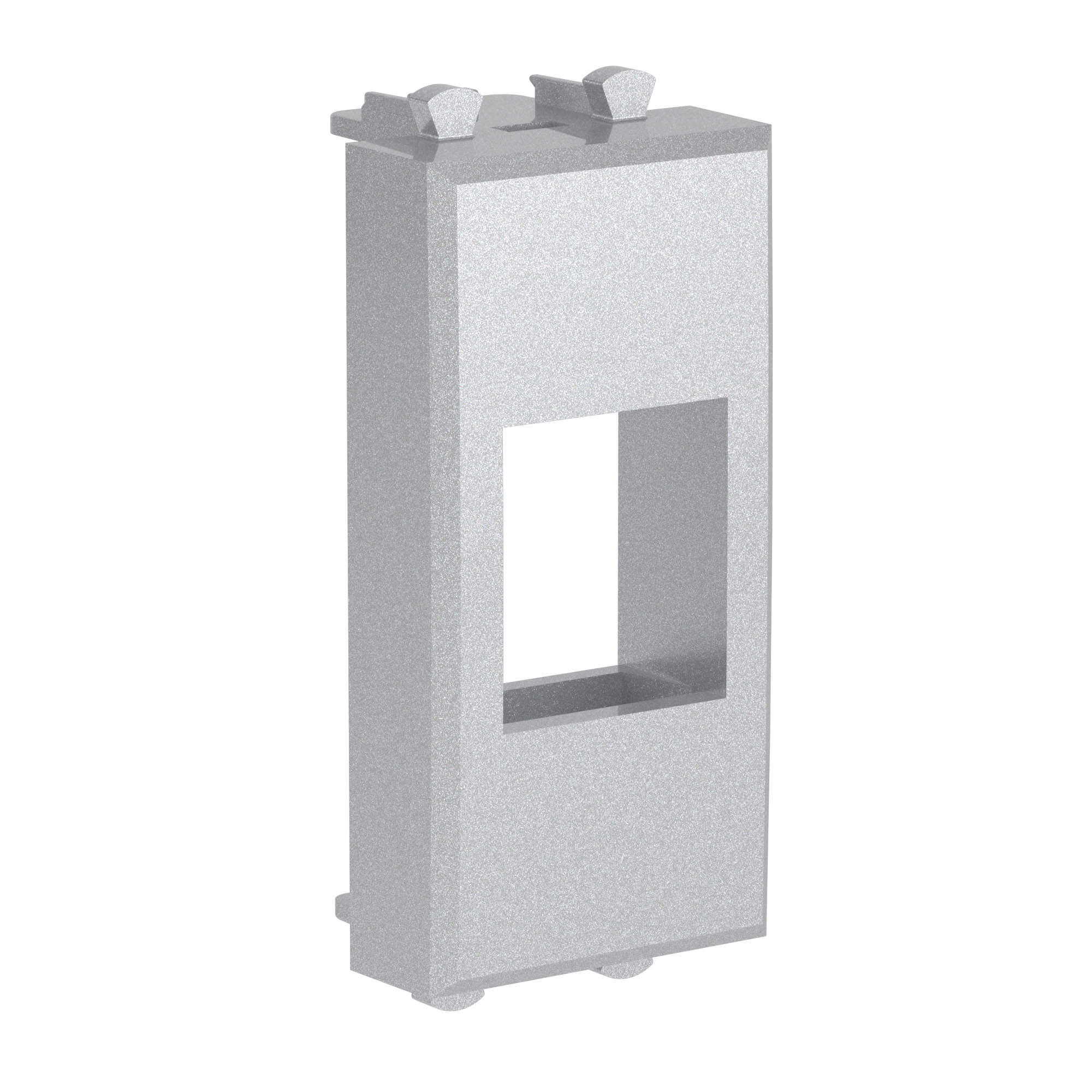 Адаптер без шторки для Кейстоун (Keystone), Avanti, закаленная сталь, 1 модуль