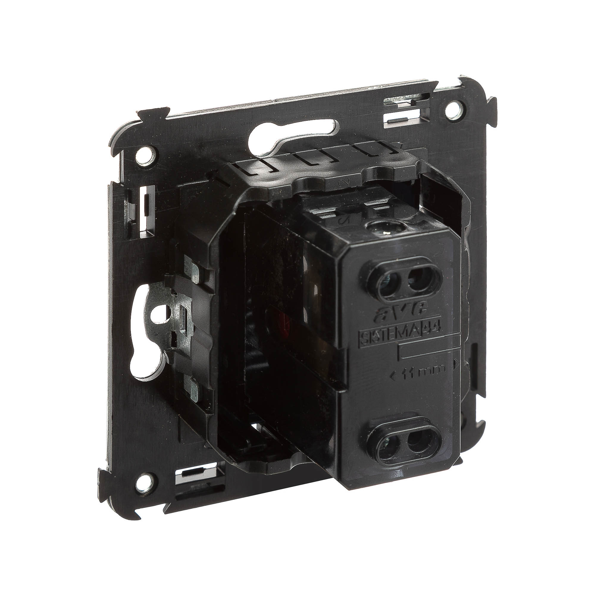 Звонок в стену, Avanti, черный квадрат