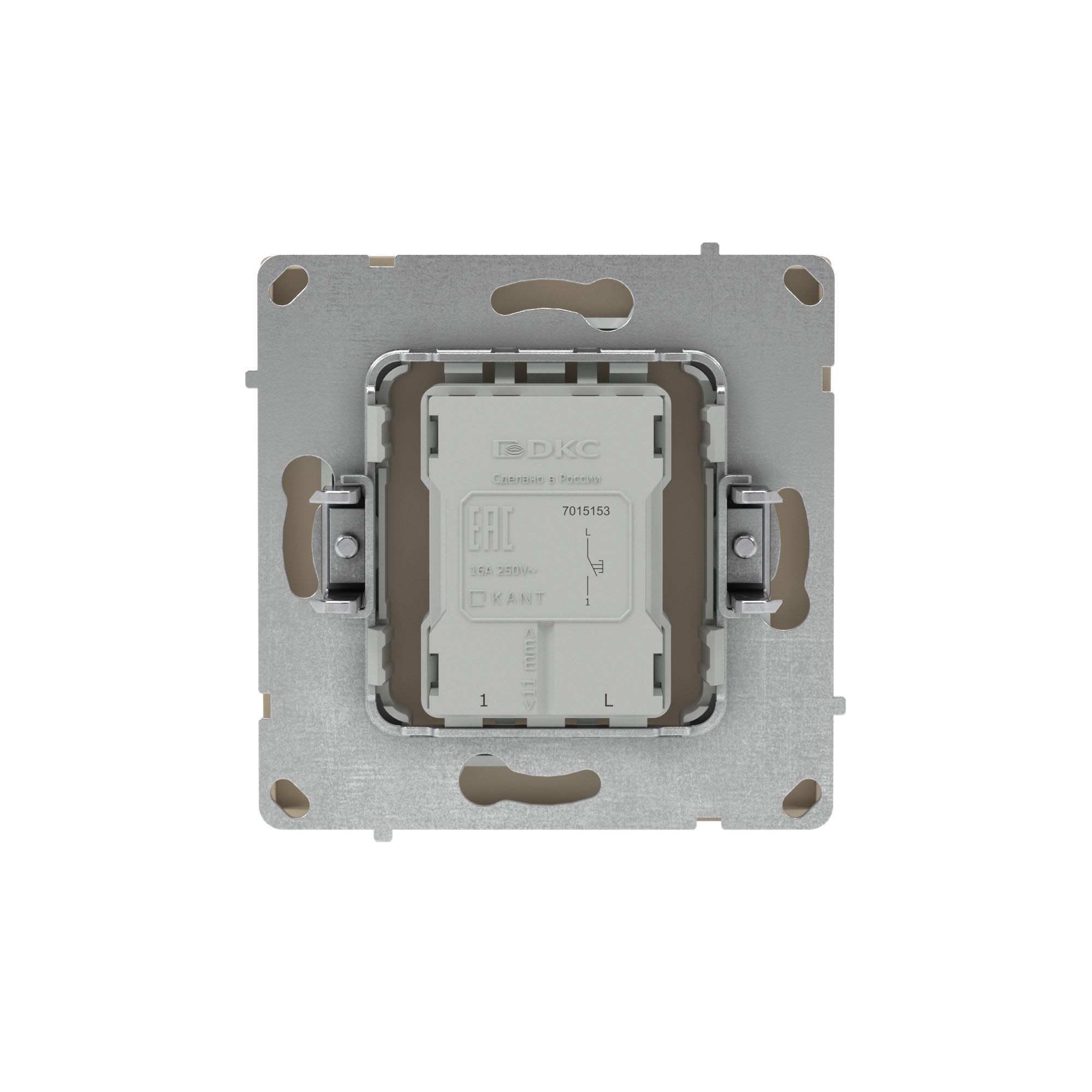 Кнопка одноклавишная, KANT, ванильный марципан