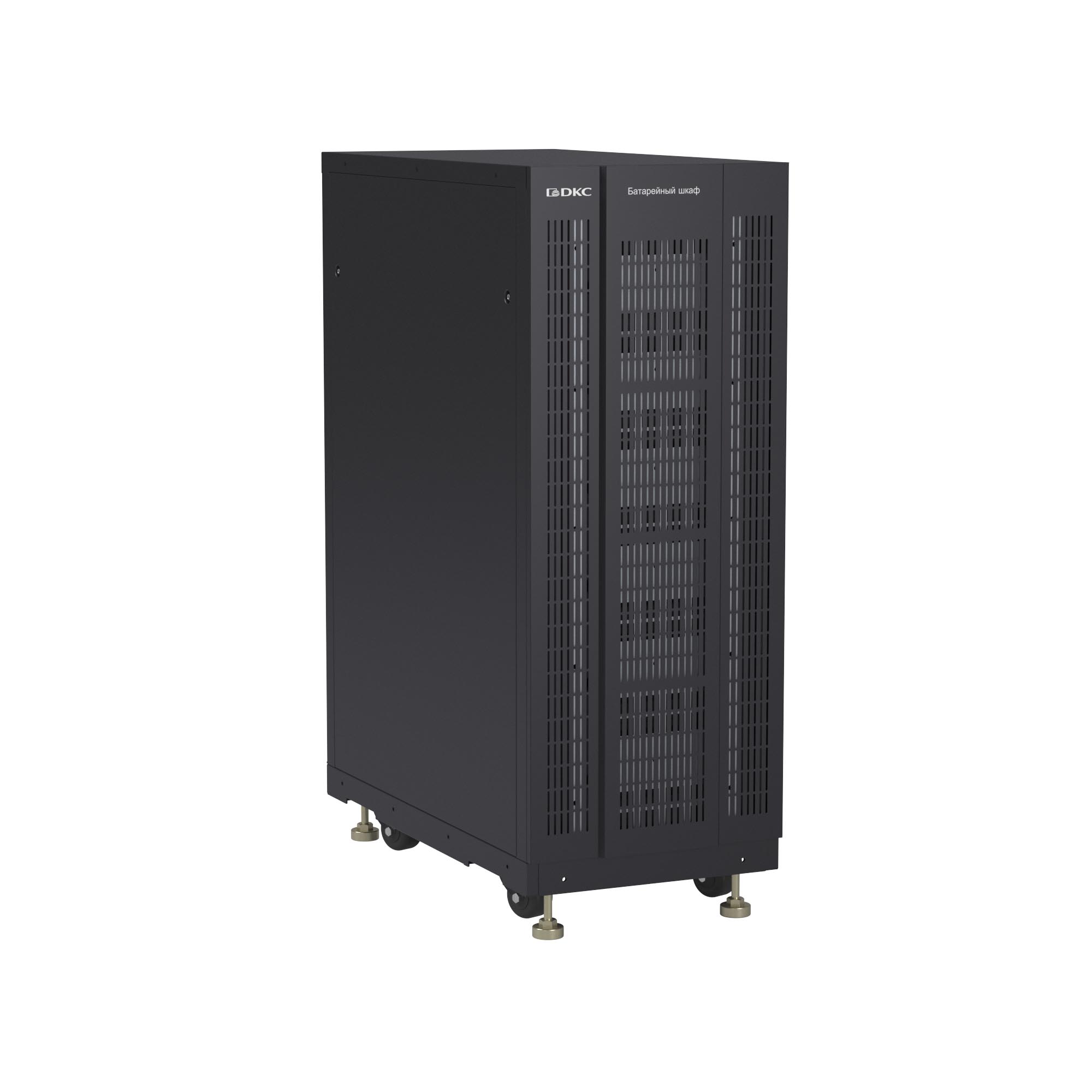 Батарейный шкаф серии BCM для трехфазных ИБП, с установленными АКБ 40х9Ач батарей, габариты 1087 х 400 х 786