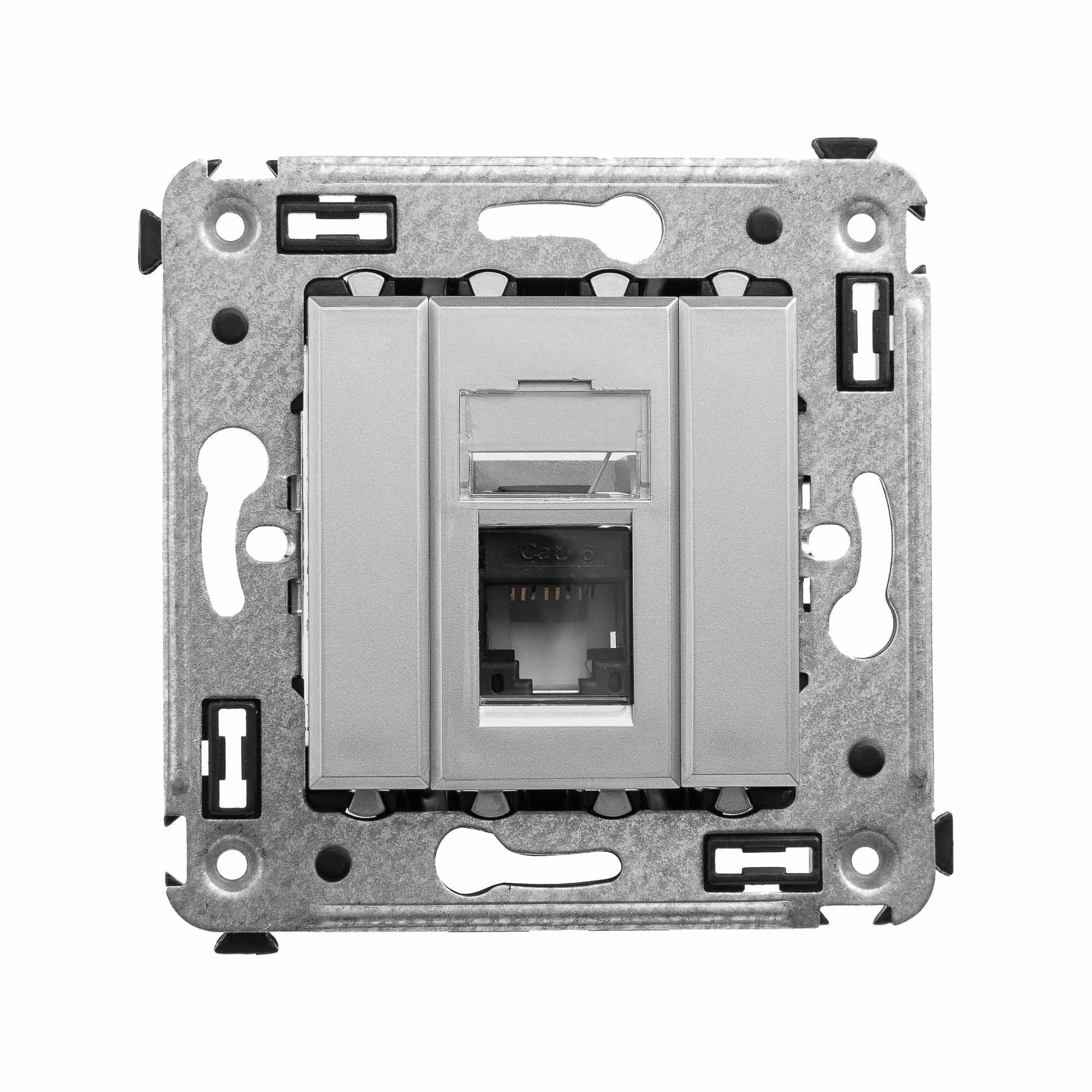 Компьютерная розетка RJ-45 в стену, кат.6 одинарная,"Avanti ...