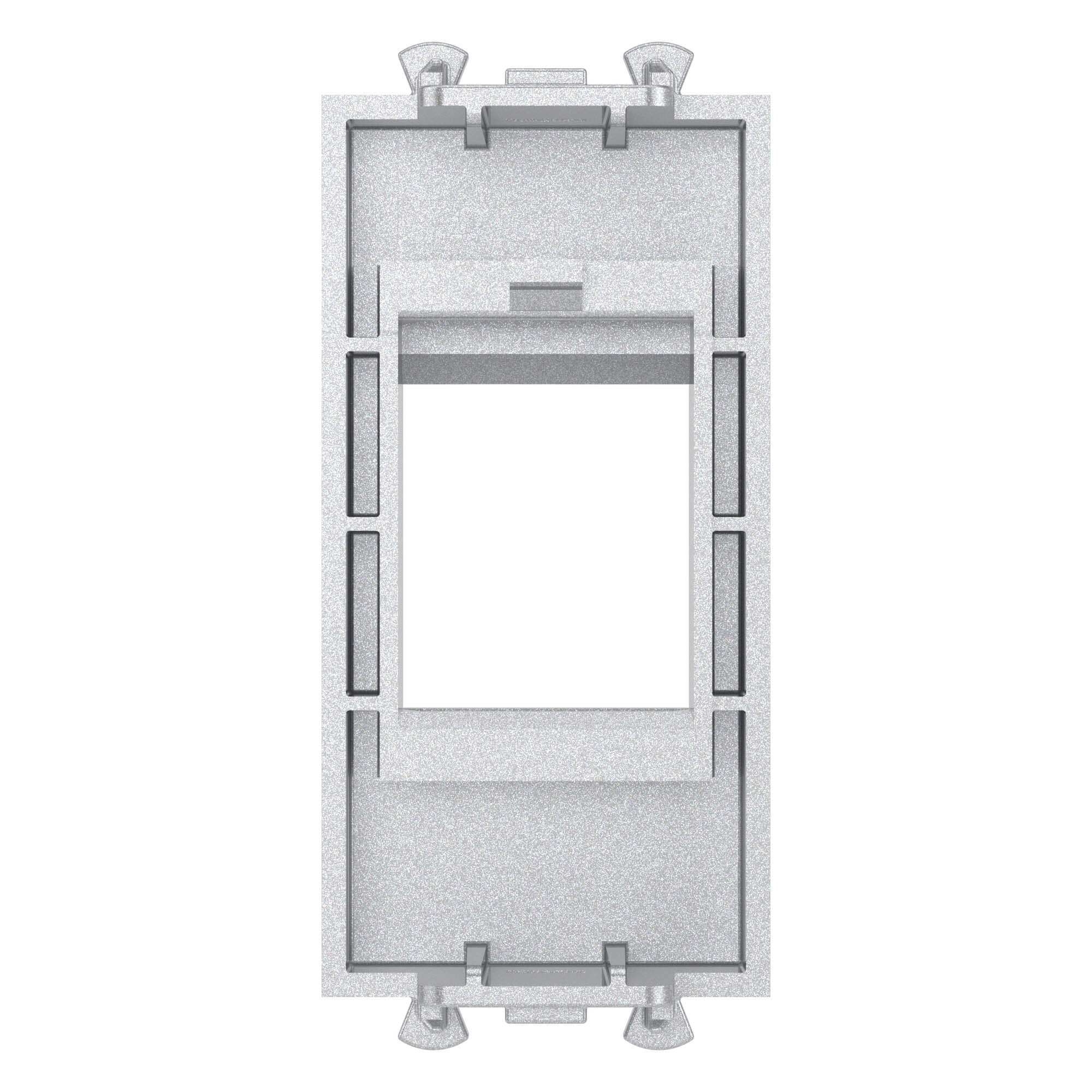 Адаптер без шторки для Кейстоун (Keystone), Avanti, закаленная сталь, 1 модуль