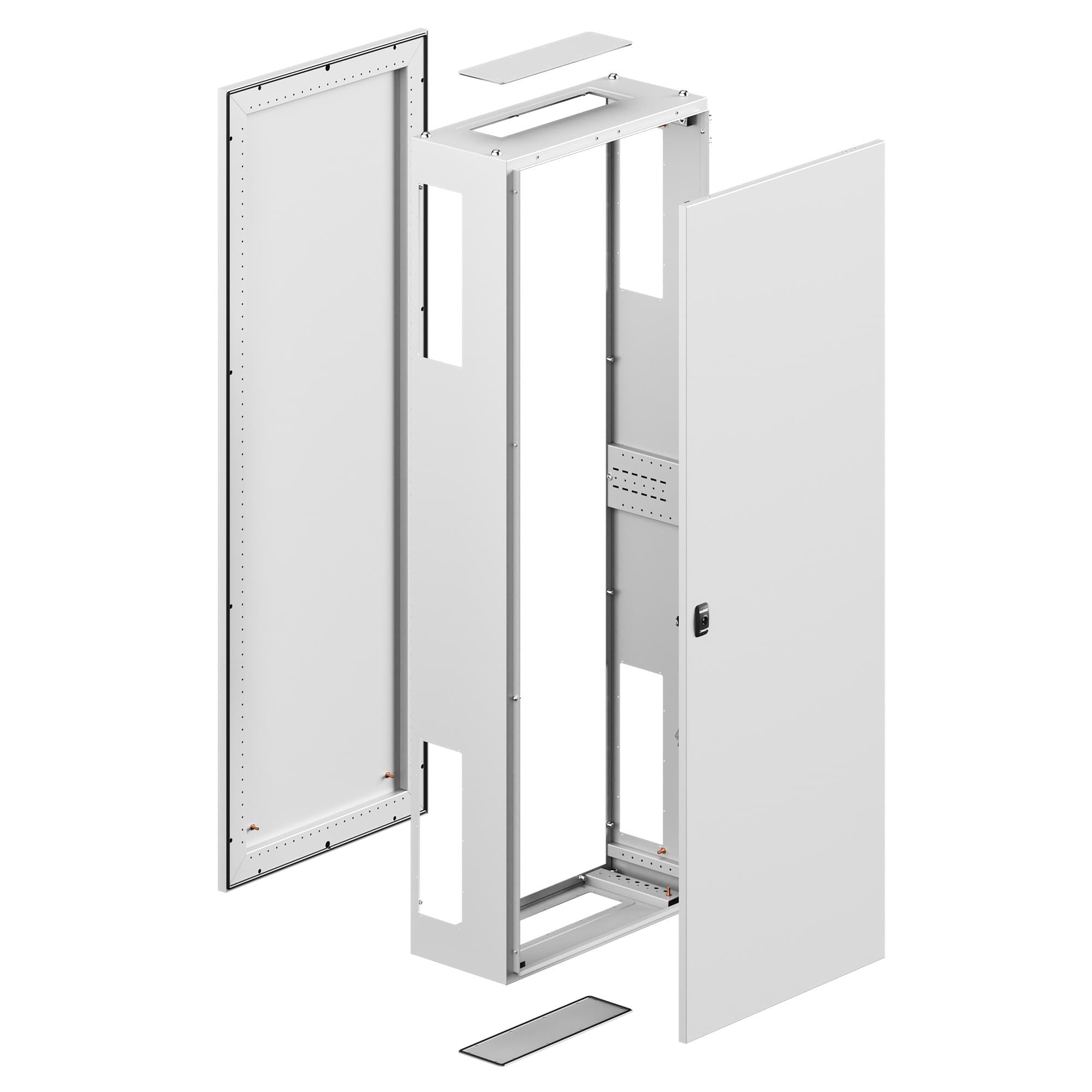 Компактный корпус RAM fit с боковыми вырезами, ВхШхГ 1000х400х300 мм, IP55