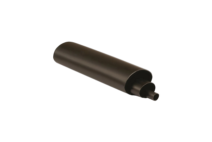 Heat shrinkable tubes, medium wall glue composition
