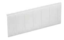 Заглушка на 4мод.RAL9016 для встраиваемых щитков