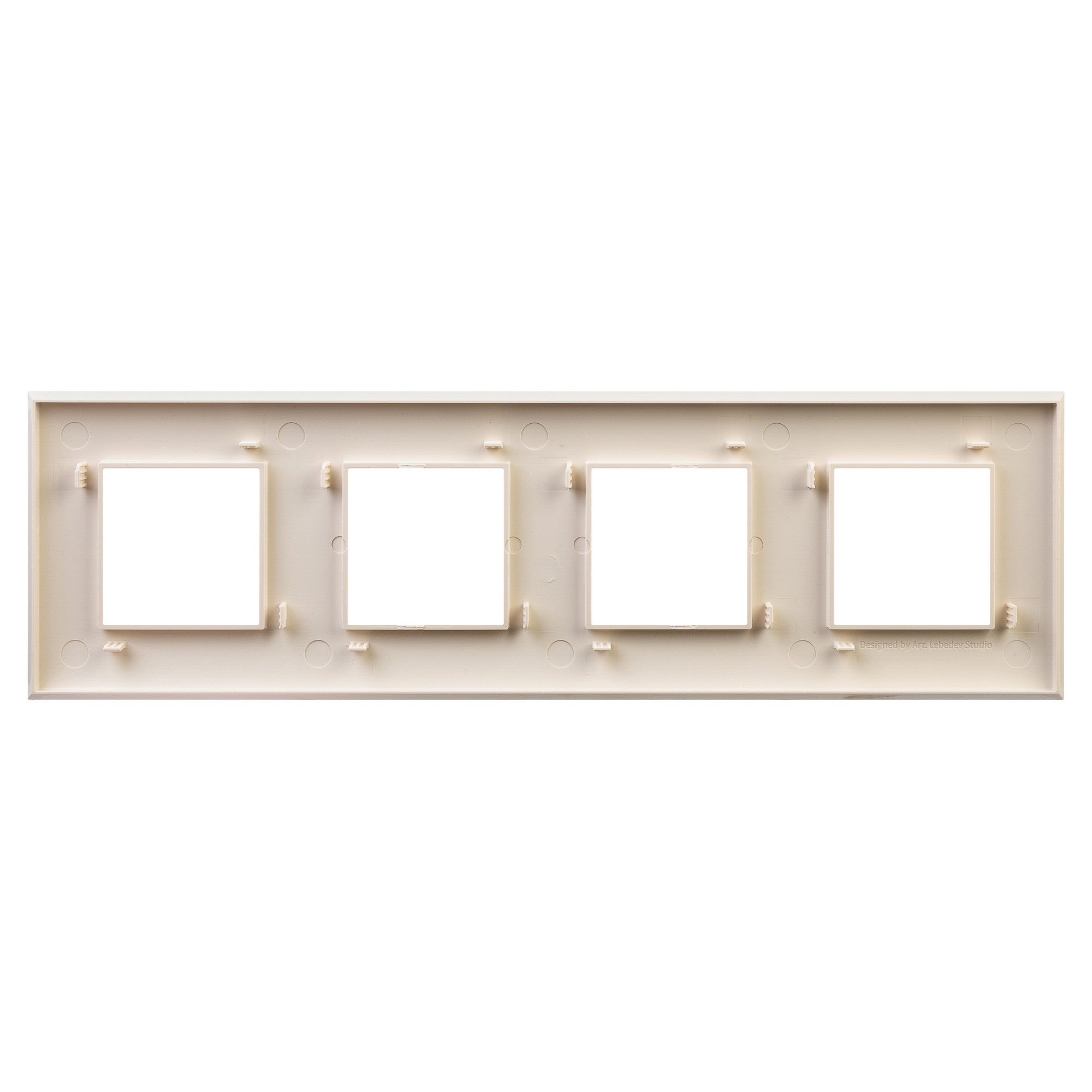 Рамка 4 поста (8 мод.), Avanti, ванильная дымка