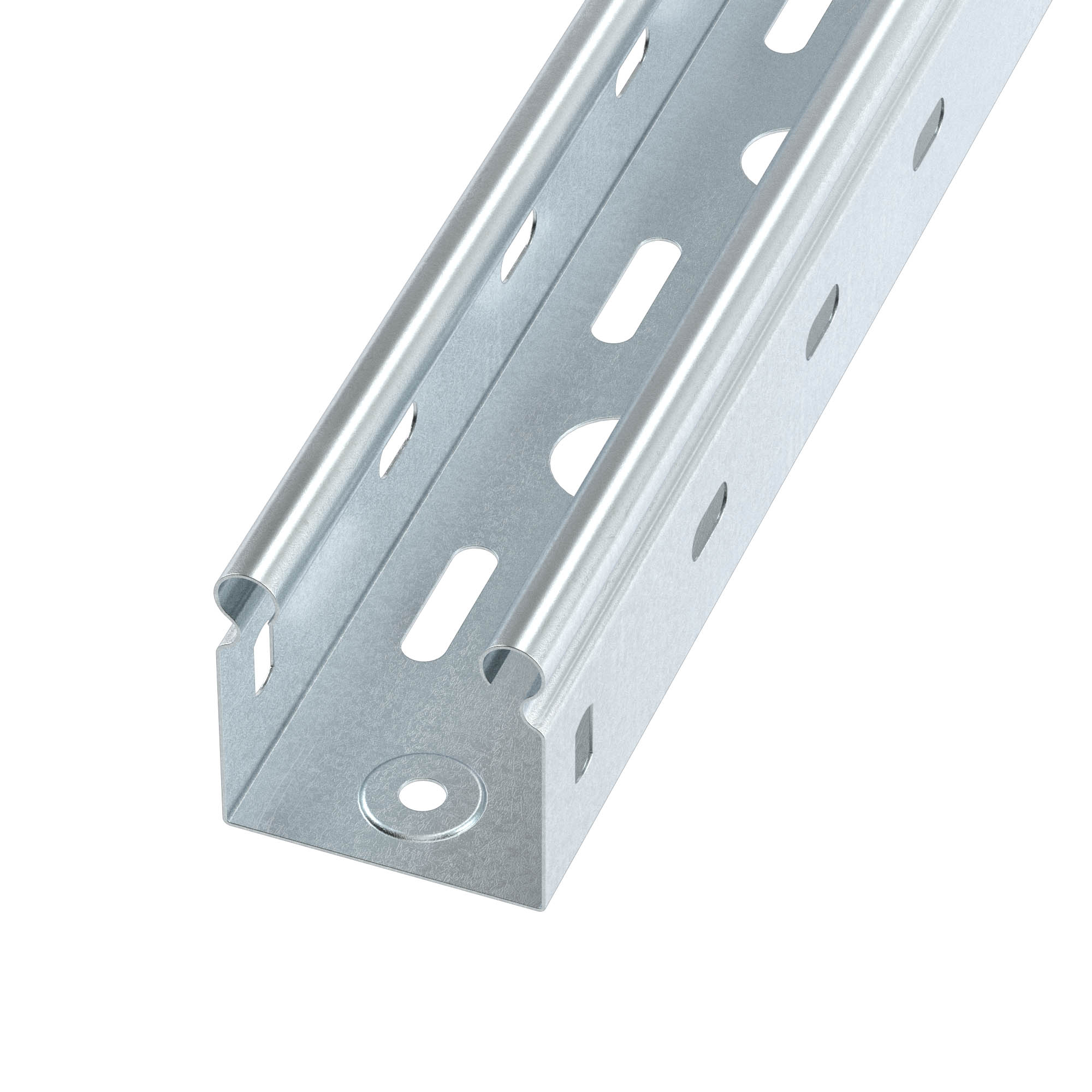 Перфорированные лотки Лоток перфорированный 50х35 L3000, горячеоцинкованный DKC|ДКС