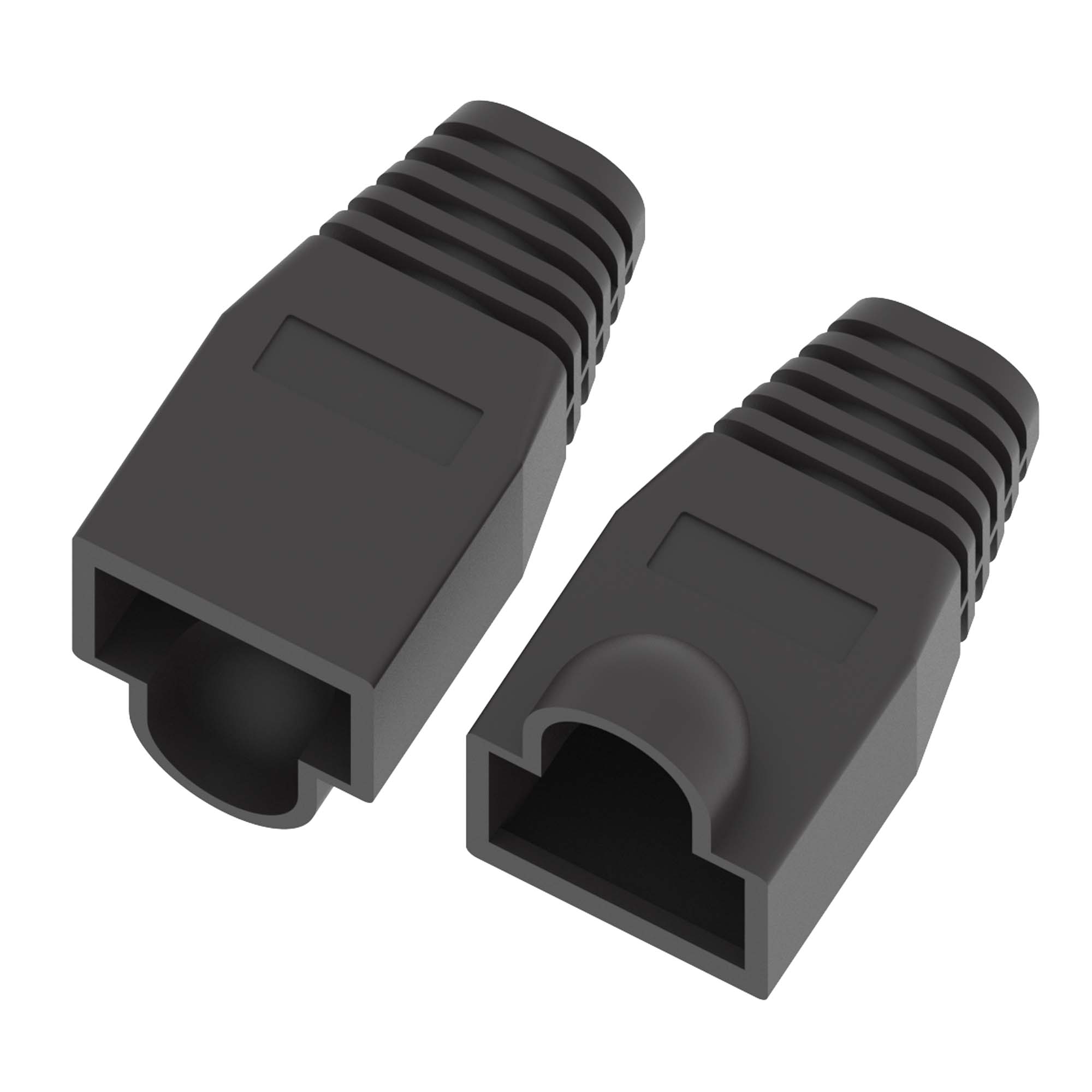 Колпачок защитный для коннекторов RJ45, до 5 мм, чёрный