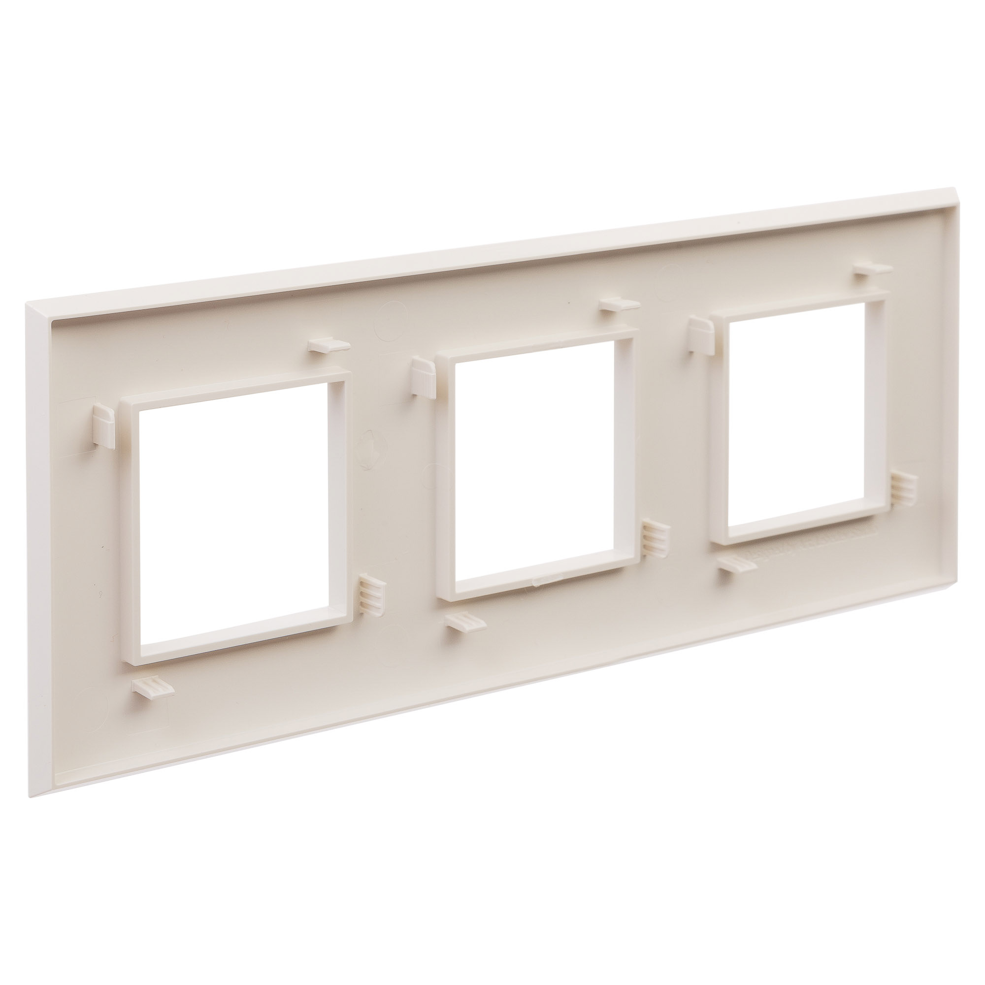 Рамка 3 поста (6 мод.), Avanti, ванильная дымка