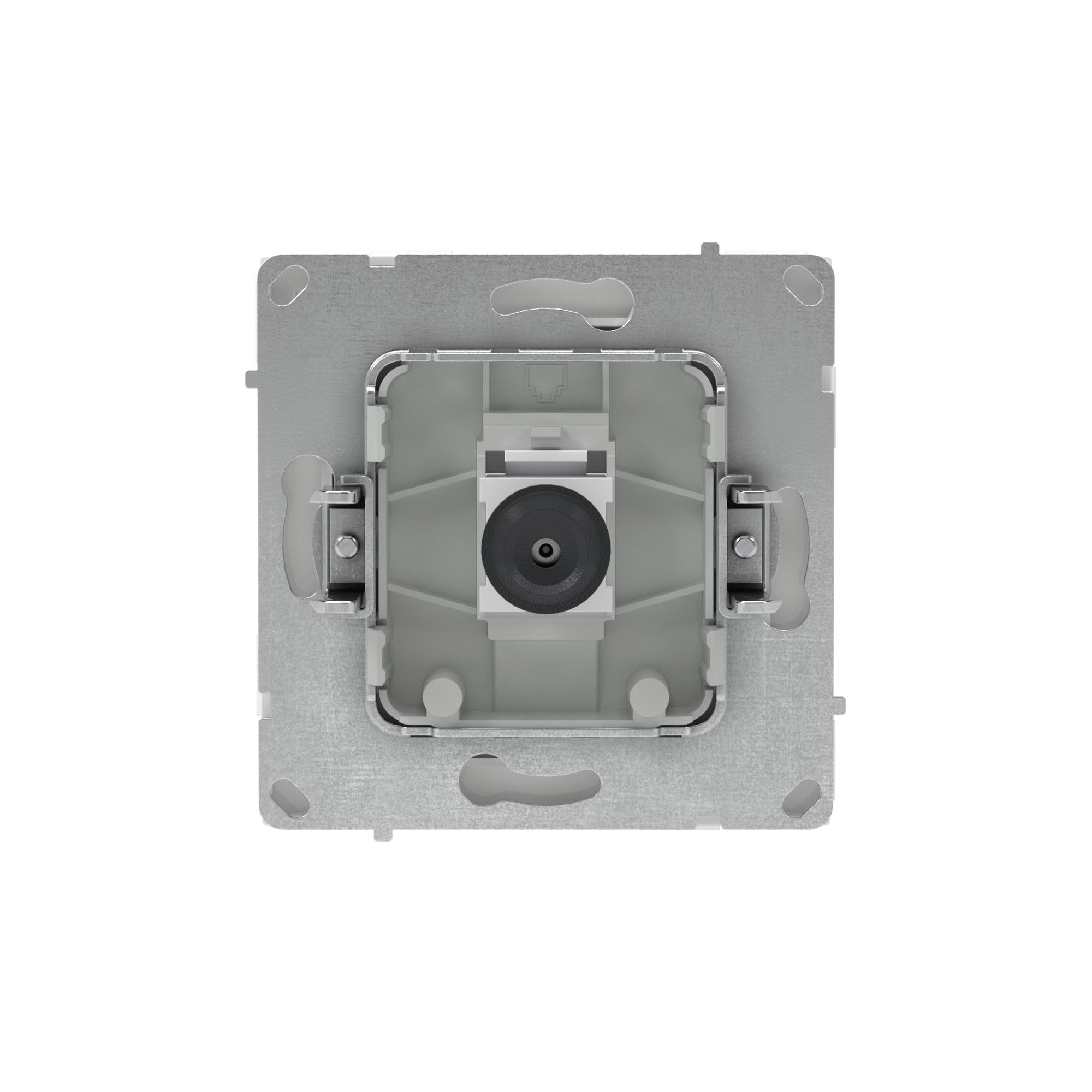 Розетка TV одиночная, KANT, белая магнолия