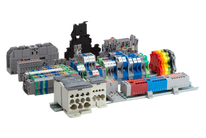 Клеммы на DIN-рейку  