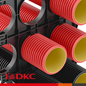 Rigid fixation of pipes for underground laying Rigid fixation of pipes for underground laying