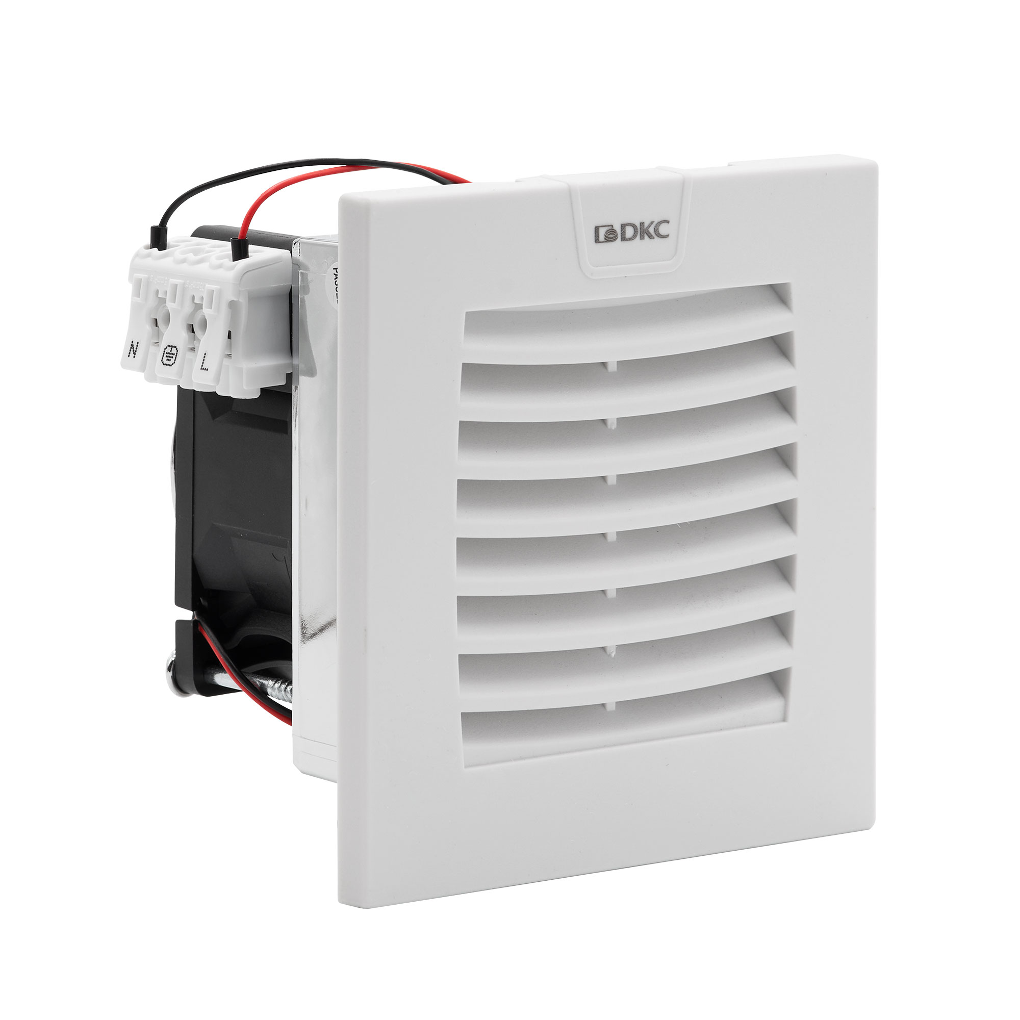 Вентилятор с фильтром ЭМС 24 м3/ч, 230В AC, 120х120 мм, IP54