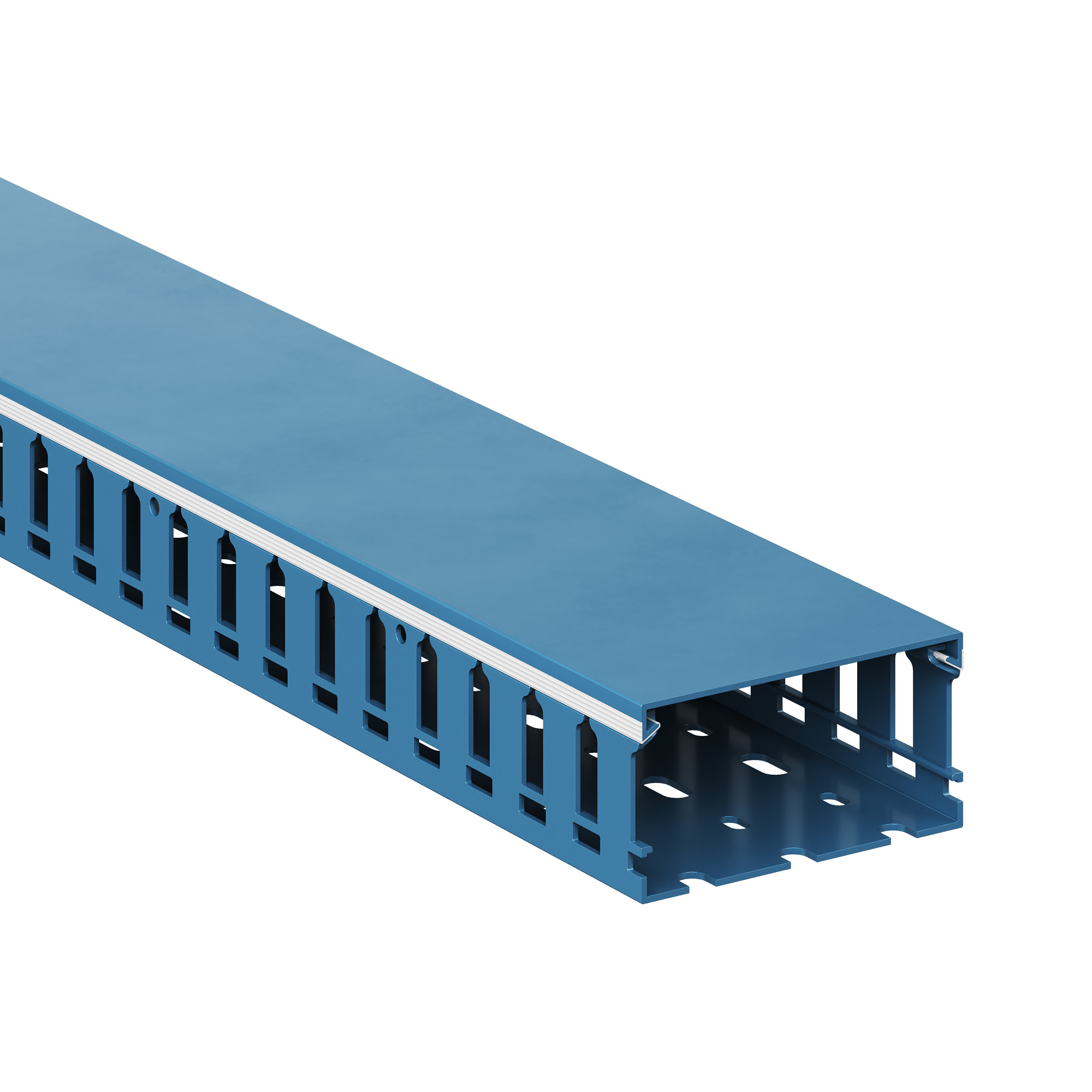 Perforated ducts, blue RL12 80x40