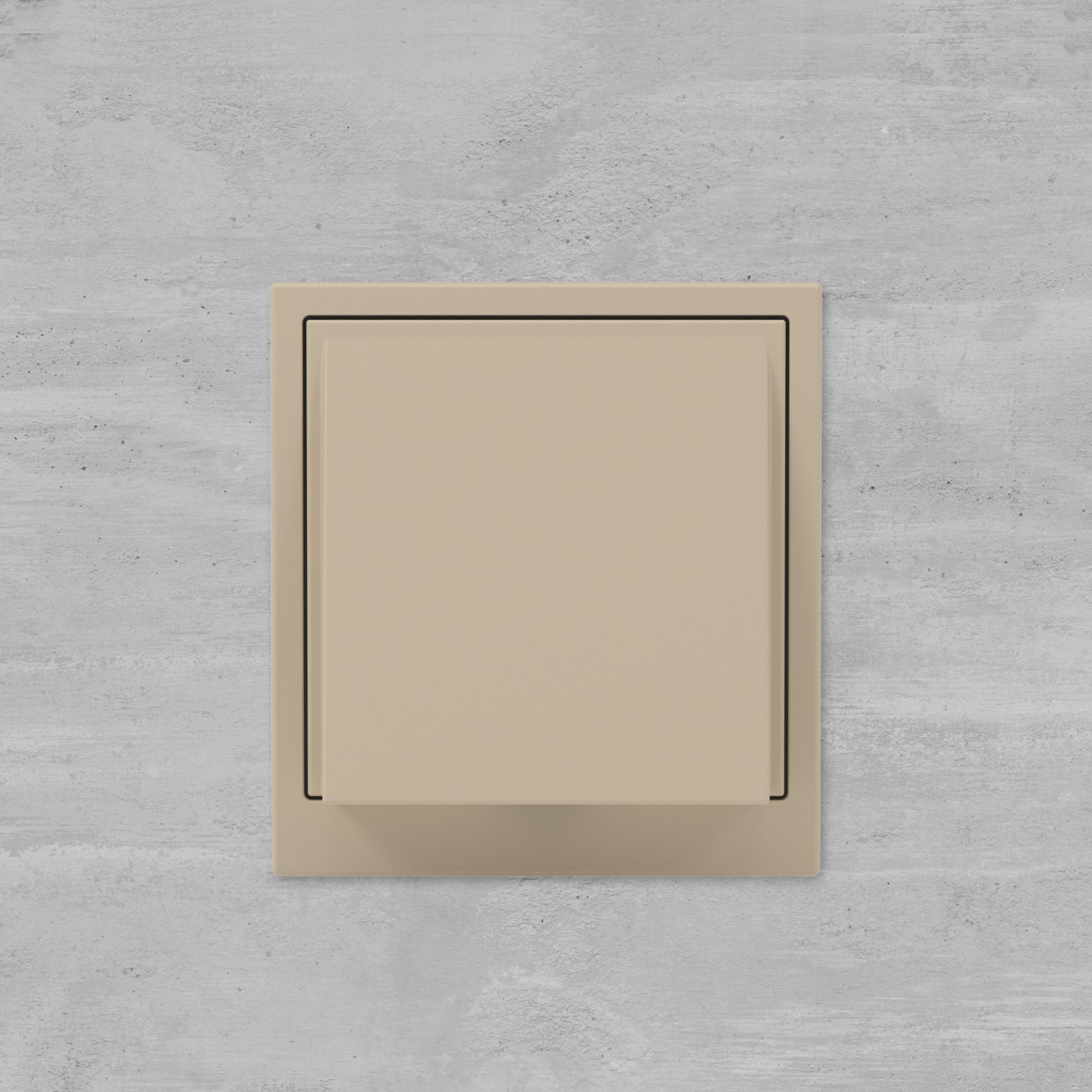 вывод кабеля из стены, KANT, ванильный марципан