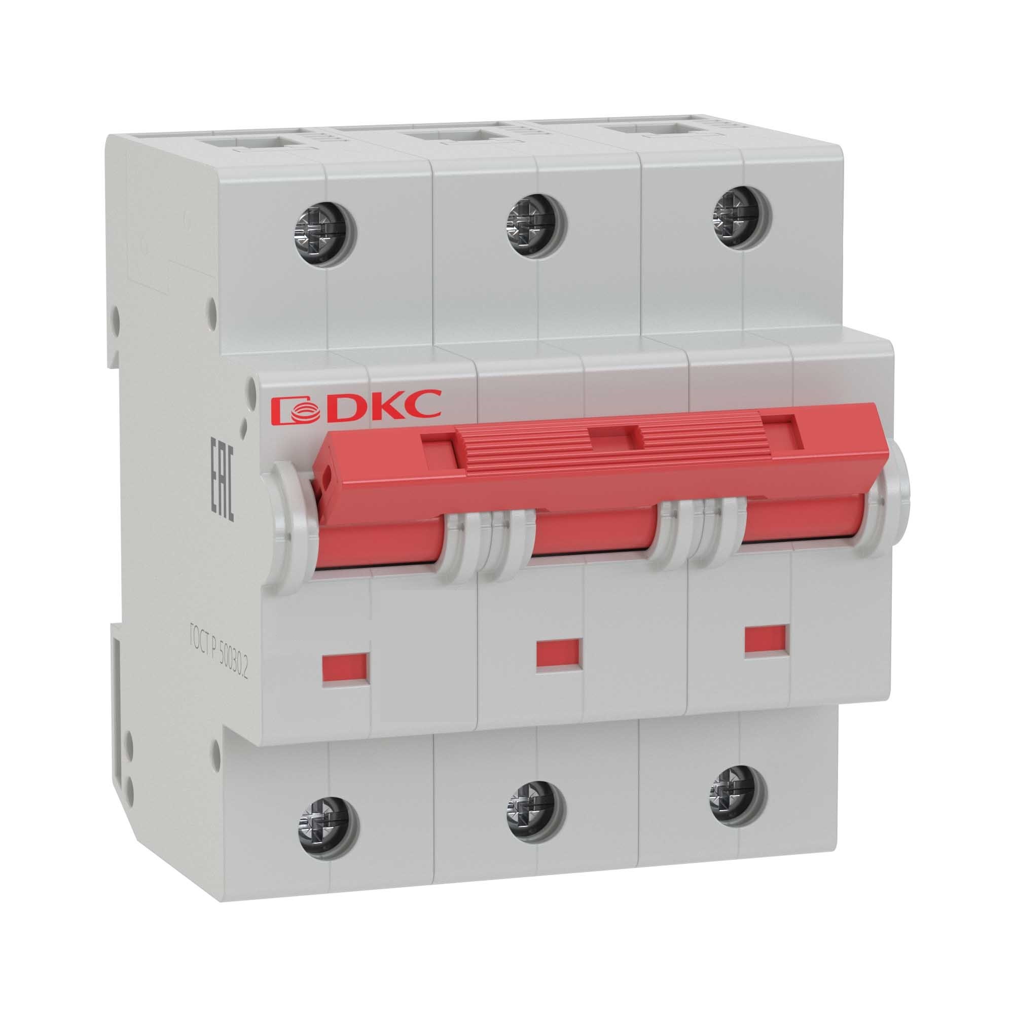 Авт. выкл. модульный YON MD125 3P 100А D 15kA